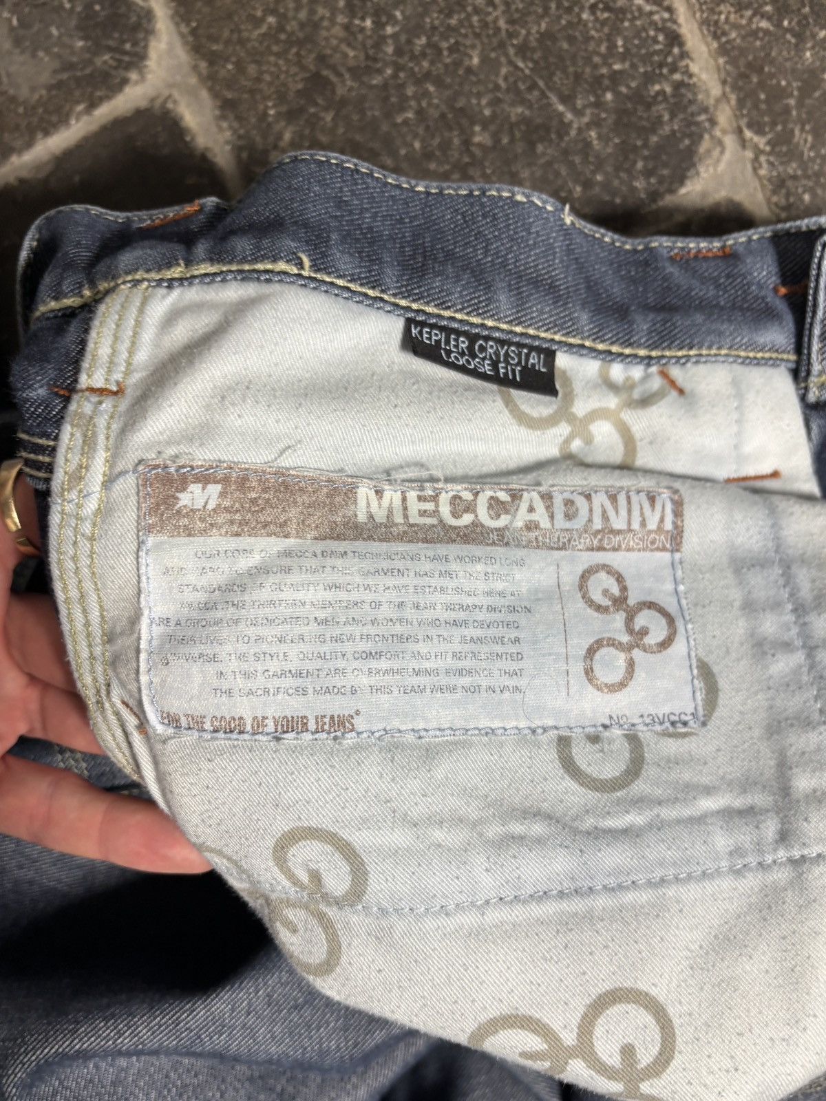 Mecca Vintage Mecca Jeans Double Knee Dark Wash Carpenter Pocket Size US 30 / EU 46 - 13 Thumbnail