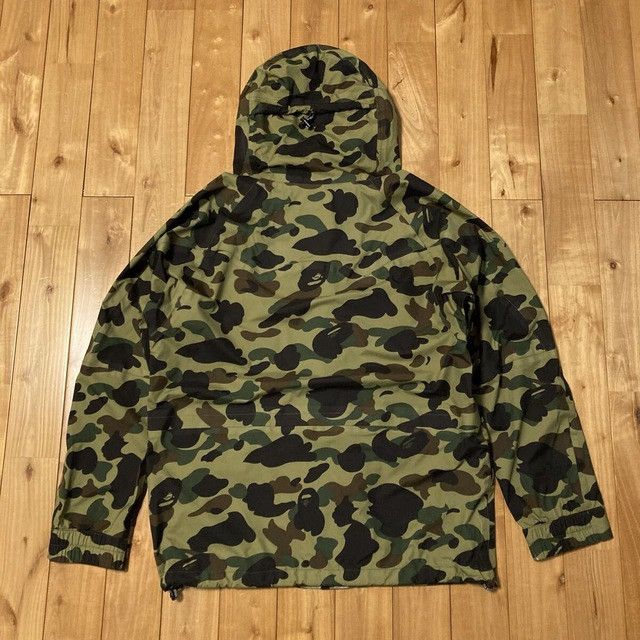 Bape × Goretex BAPE GORE-TEX 1st camo green hoodie snowboard jacket APE Size US L / EU 52-54 / 3 - 3 Thumbnail
