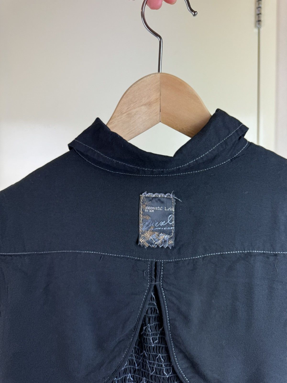 Diesel Diesel y2k opium grange button up shirt gothicgorp core xs Size XS / US 0-2 / IT 36-38 - 15 Thumbnail