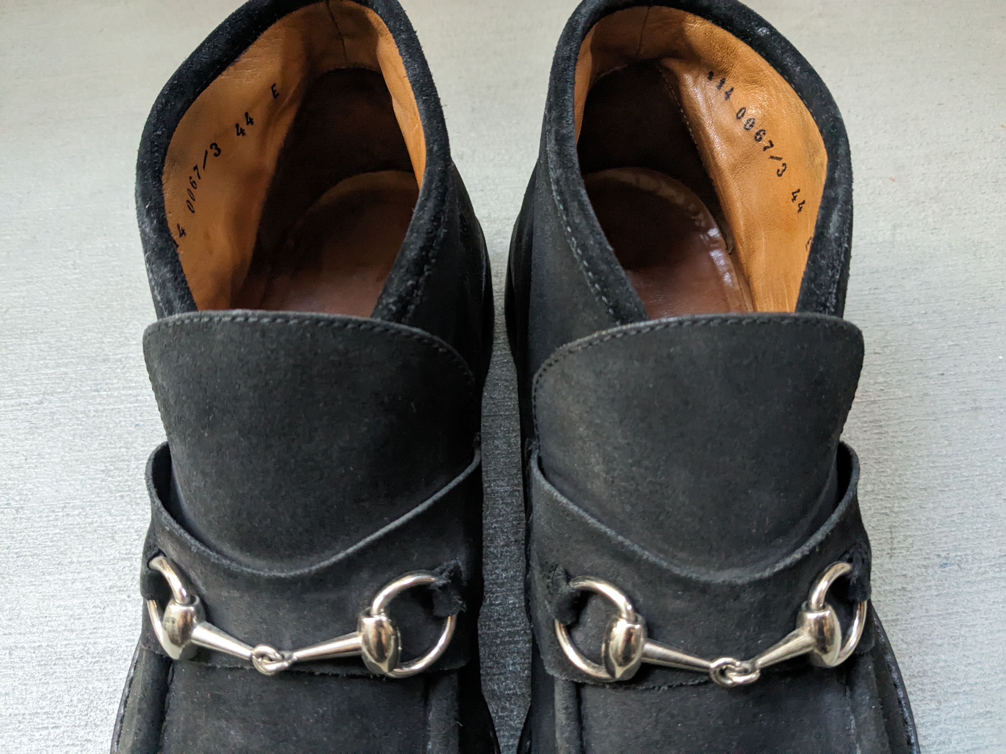 Gucci Gucci Horsebit Loafers Black Suede Size 10.5 Italy Slip On Size US 10.5 / EU 43-44 - 5 Thumbnail