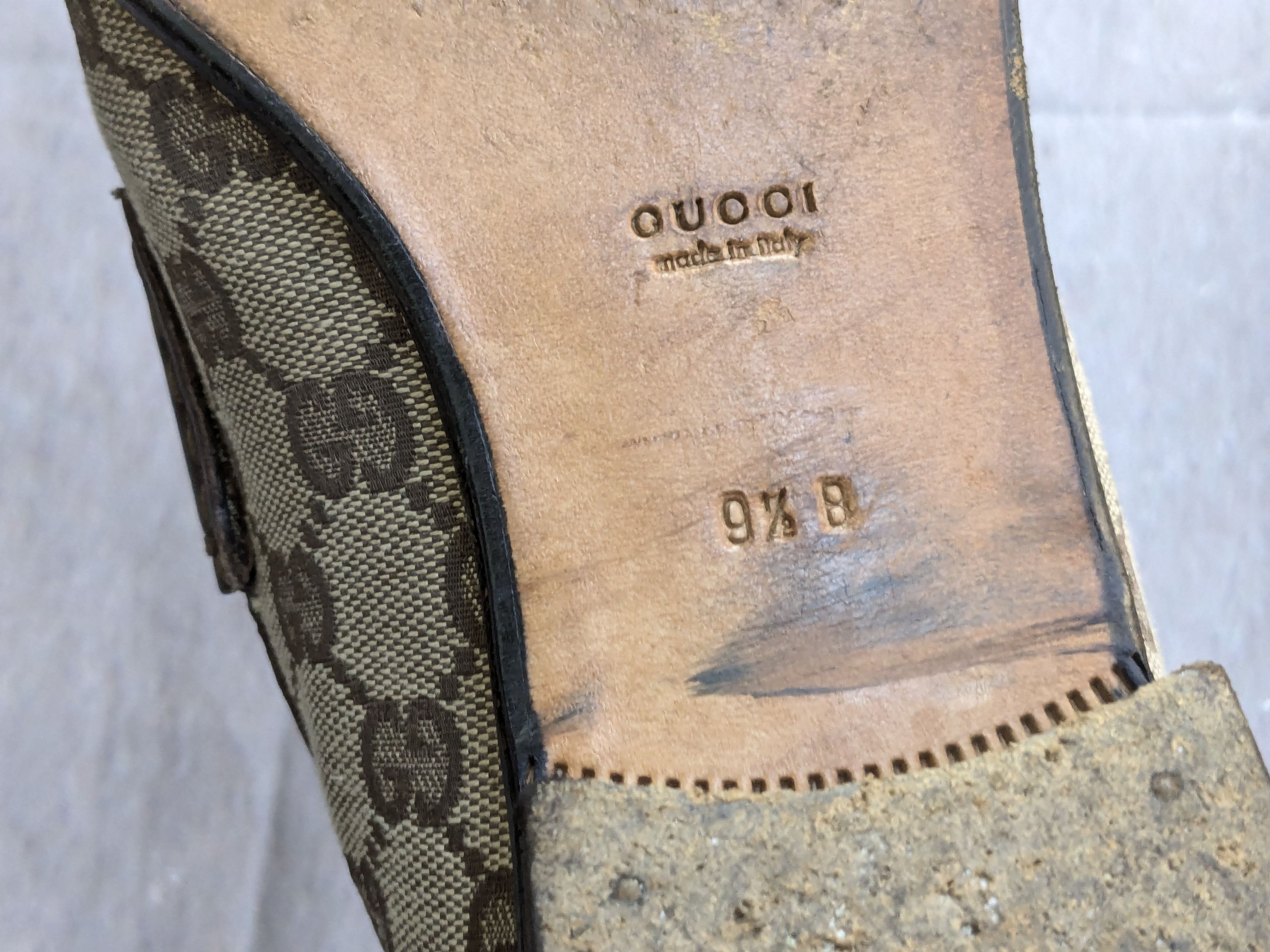 Gucci Gucci Horsebit Loafers Monogram Canvas Logo GG 9.5B Size US 9.5 / IT 39.5 - 15 Thumbnail