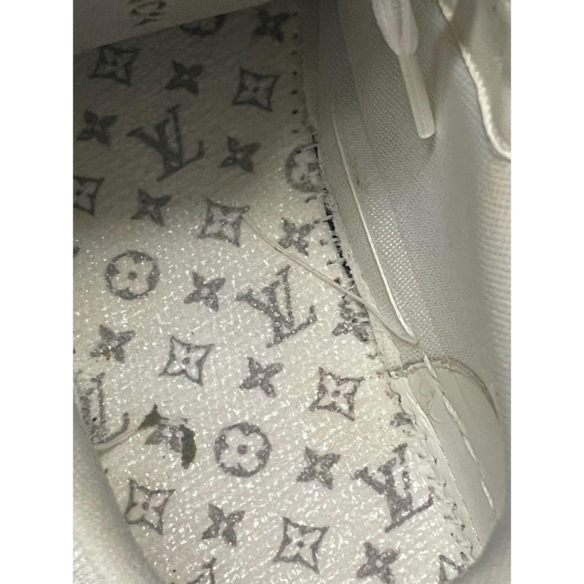 Louis Vuitton Louis Vuitton LV Trainer Sneakers White & Black Monogram Lea Size US 5 / EU 37 - 6 Thumbnail