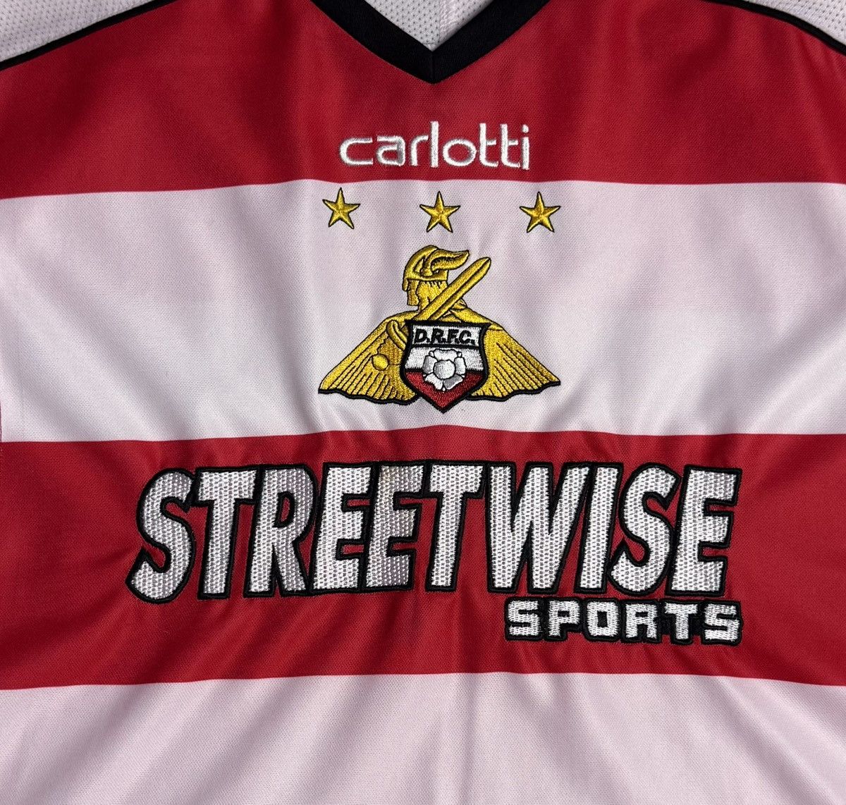 Vintage Doncaster Rovers 2005 2006 Home Shirt Soccer Jersey Carlotti Size US XL / EU 56 / 4 - 5 Thumbnail