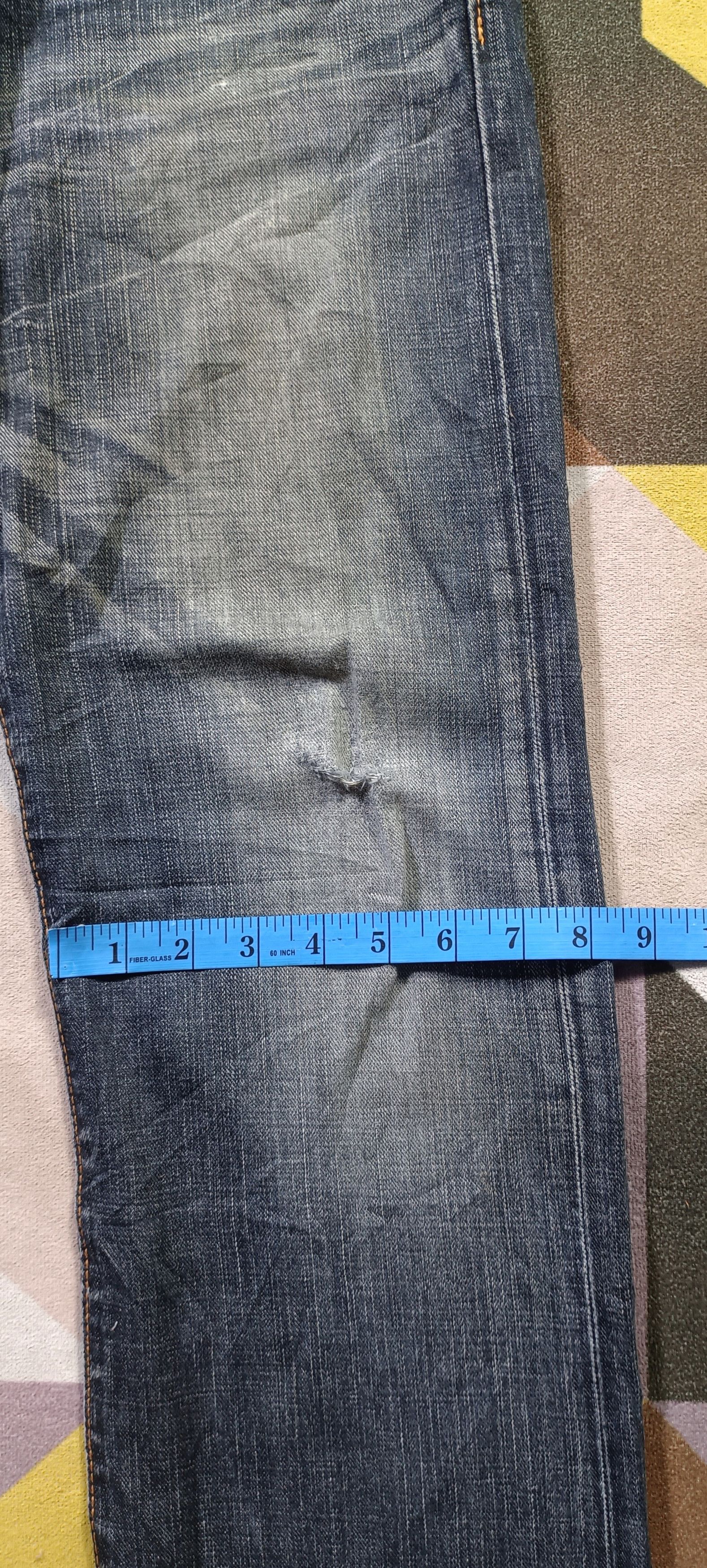 Edwin Vintage Edwin Blue Trip Edgeline 503 Distressed Denim Size US 32 / EU 48 - 16 Thumbnail