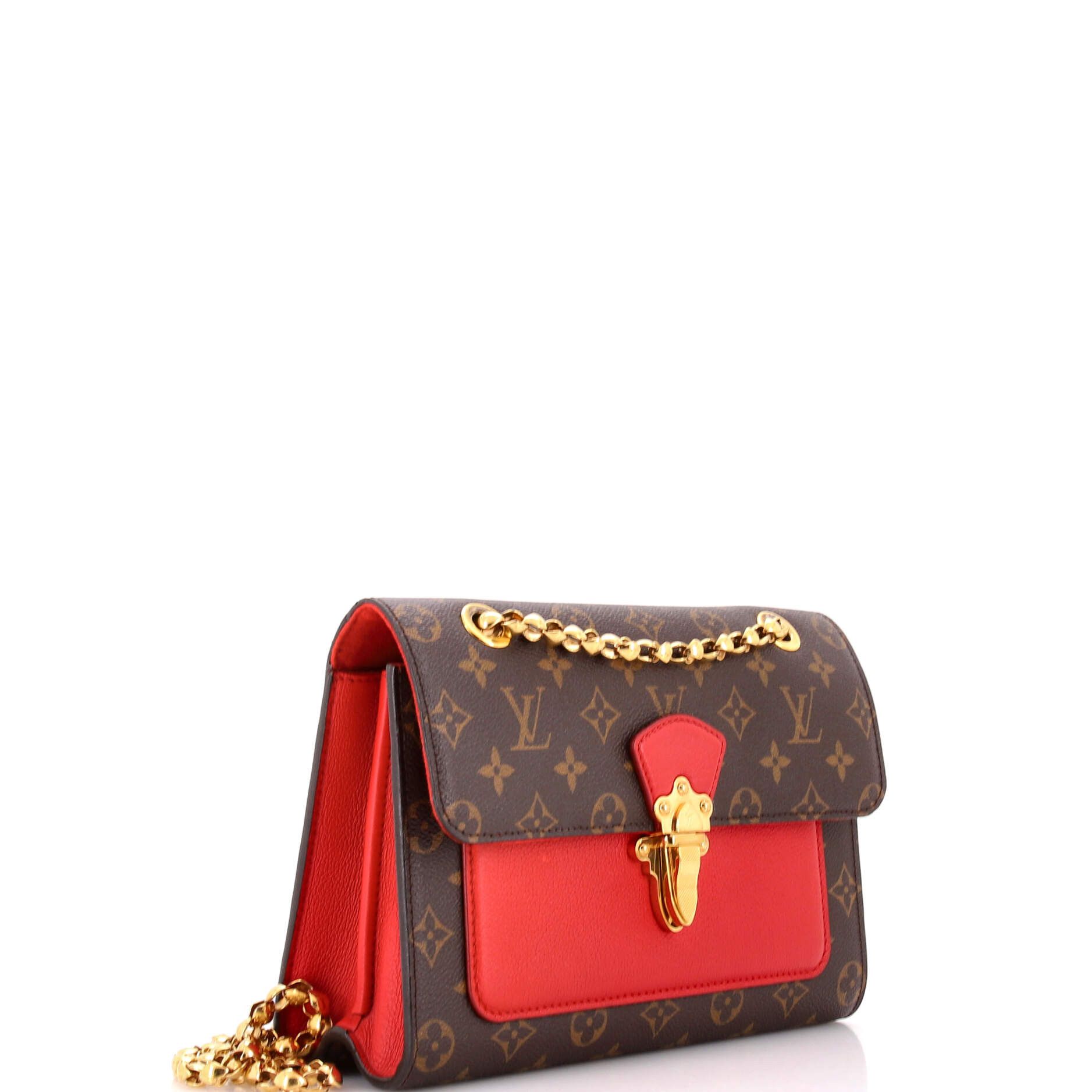 Louis Vuitton Victoire Handbag Monogram Canvas and Leather Size ONE SIZE - 1 Thumbnail