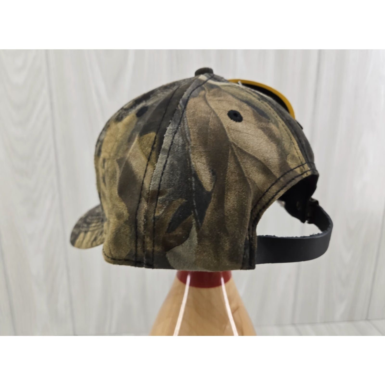 Realtree RMEF Rocky Mountain Elf Foundation Logo Hat Embroidered Camo Realtree Trucker Hat Adjustable Men CAMO Size ONE SIZE - 6 Thumbnail