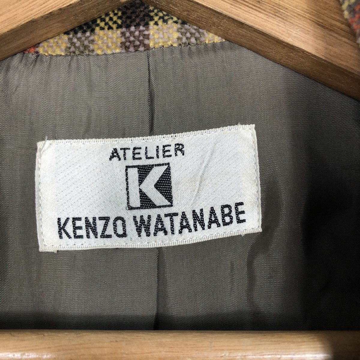 Japanese Brand 📌Vintage Chore Jacket Kenzo Watanabe Tartan Design Size US M / EU 48-50 / 2 - 18 Thumbnail