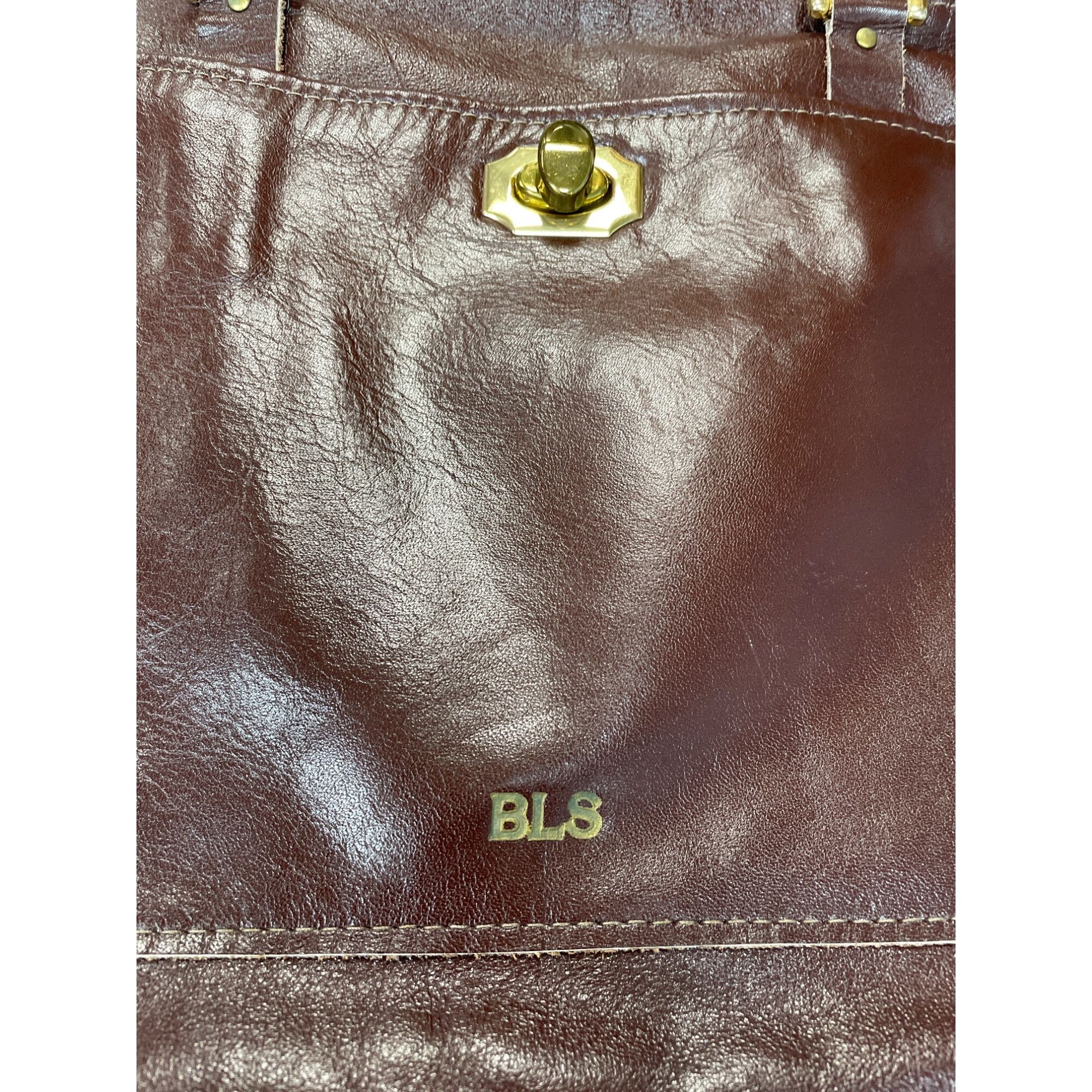 Other Moiseff Original BLS womans brown leather shoulder handbag M Size ONE SIZE - 2 Thumbnail