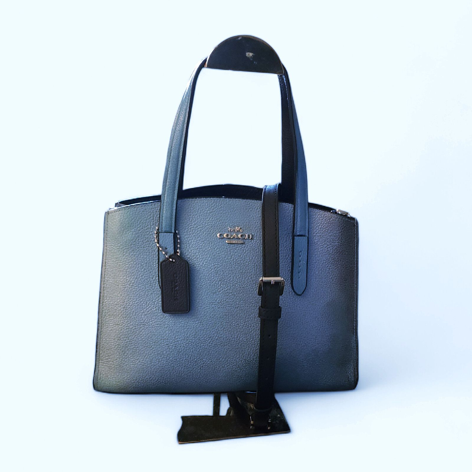 Coach OMBRE Charlie 28 Carryall 51650 BLUE OMBRE Crossbody