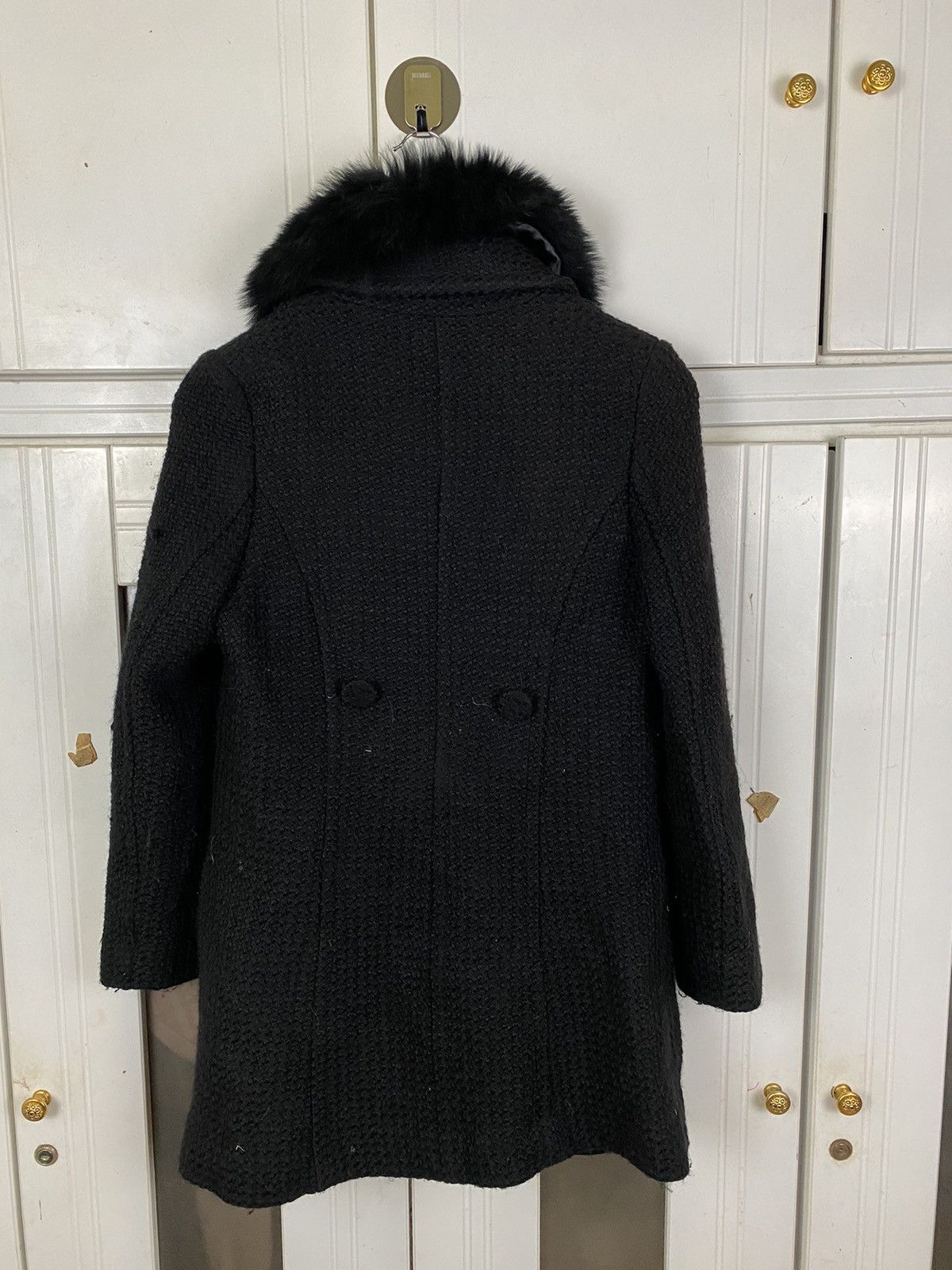 If Six Was Nine Vintage M.Deux Fur Wool Jacket Size M / US 6-8 / IT 42-44 - 2 Thumbnail