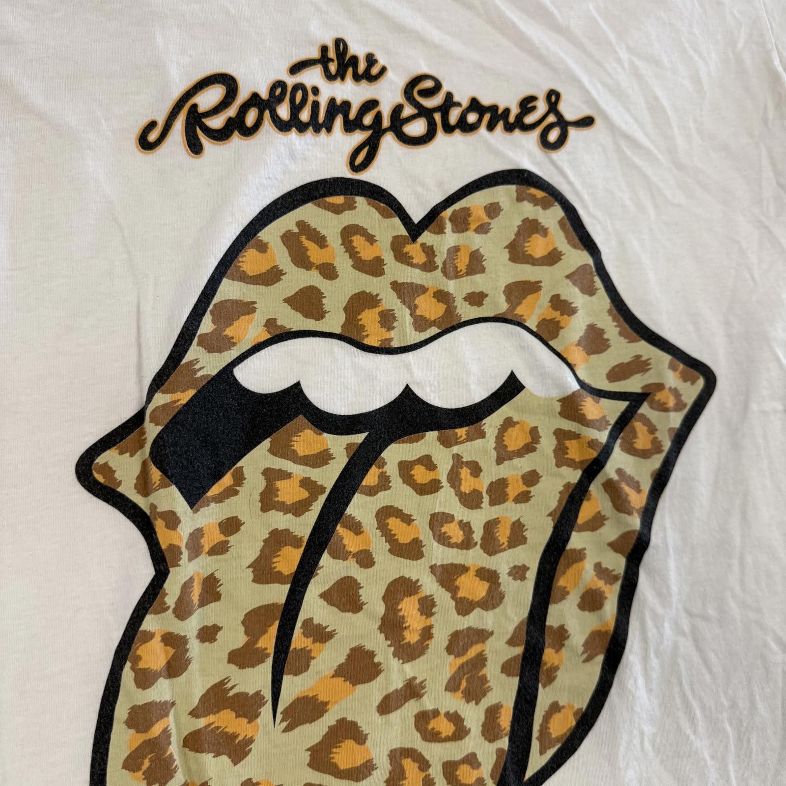 The Rolling Stones The Rolling Stones Leopard Tongue Logo T-Shirt Made in UK 6 Size XS / US 0-2 / IT 36-38 - 2 Thumbnail