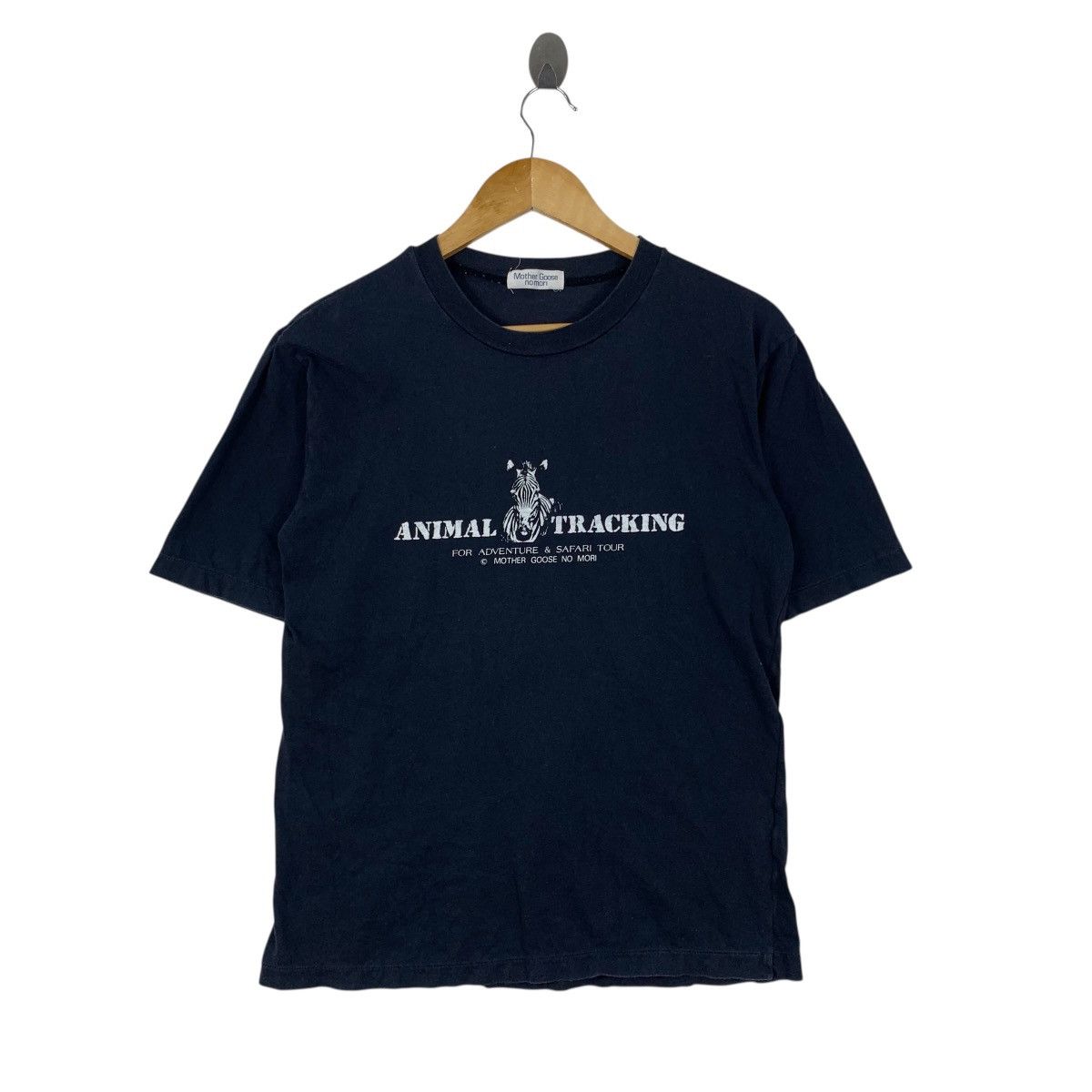MOTHER Vintage MOTHER GOOSE No MORI Animal Tracking Tshirt Size US L / EU 52-54 / 3 - 1 Thumbnail