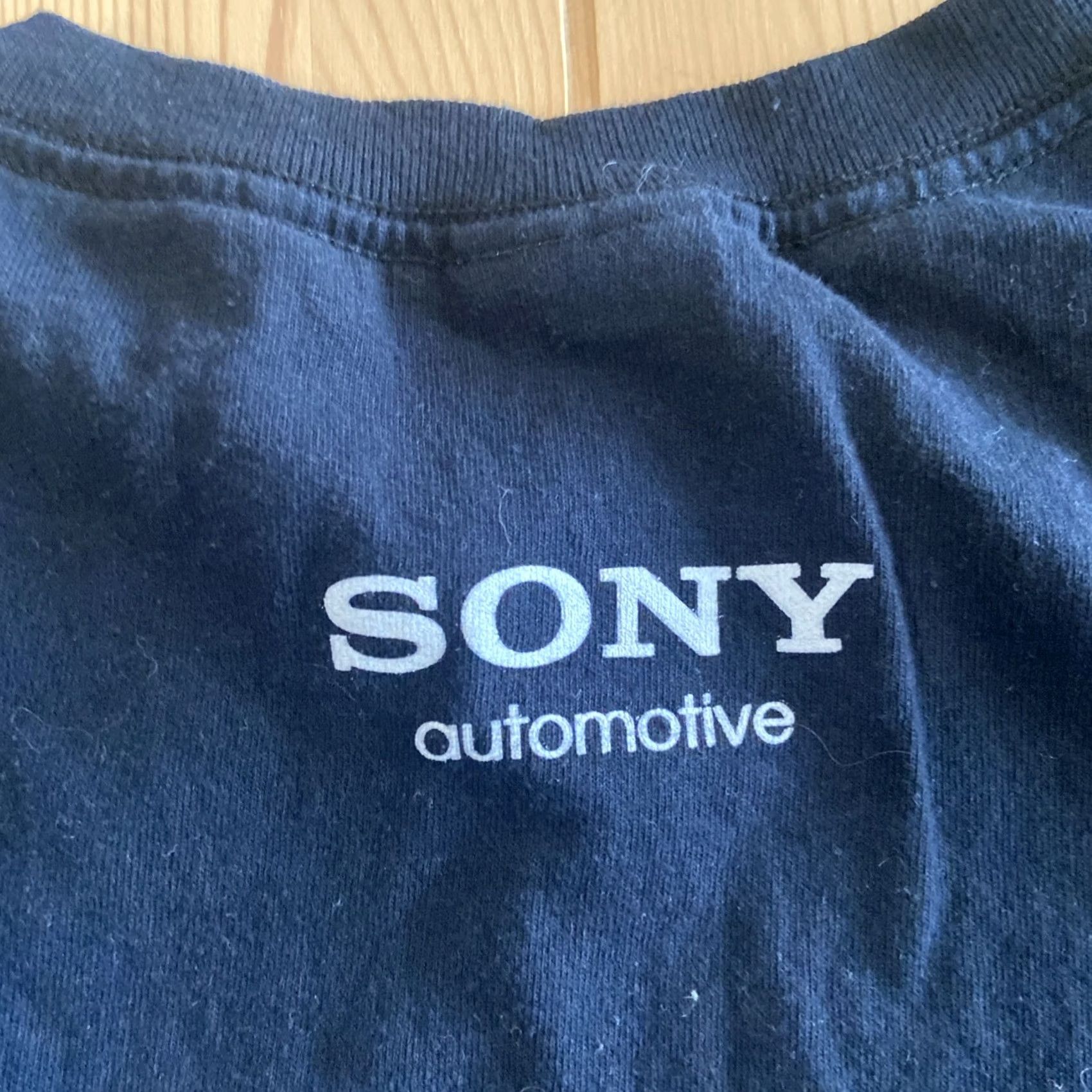 Sony Sony Tour T-Shirt Men L Black Short Sleeve Crew Neck Logo Graphic 2010s City Music Automotive 2000s Size US L / EU 52-54 / 3 - 7 Thumbnail