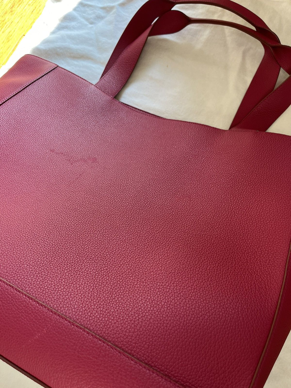 Aime Leon Dore ALD Genuine leather tote bag Anemone pink color Size ONE SIZE - 7 Thumbnail