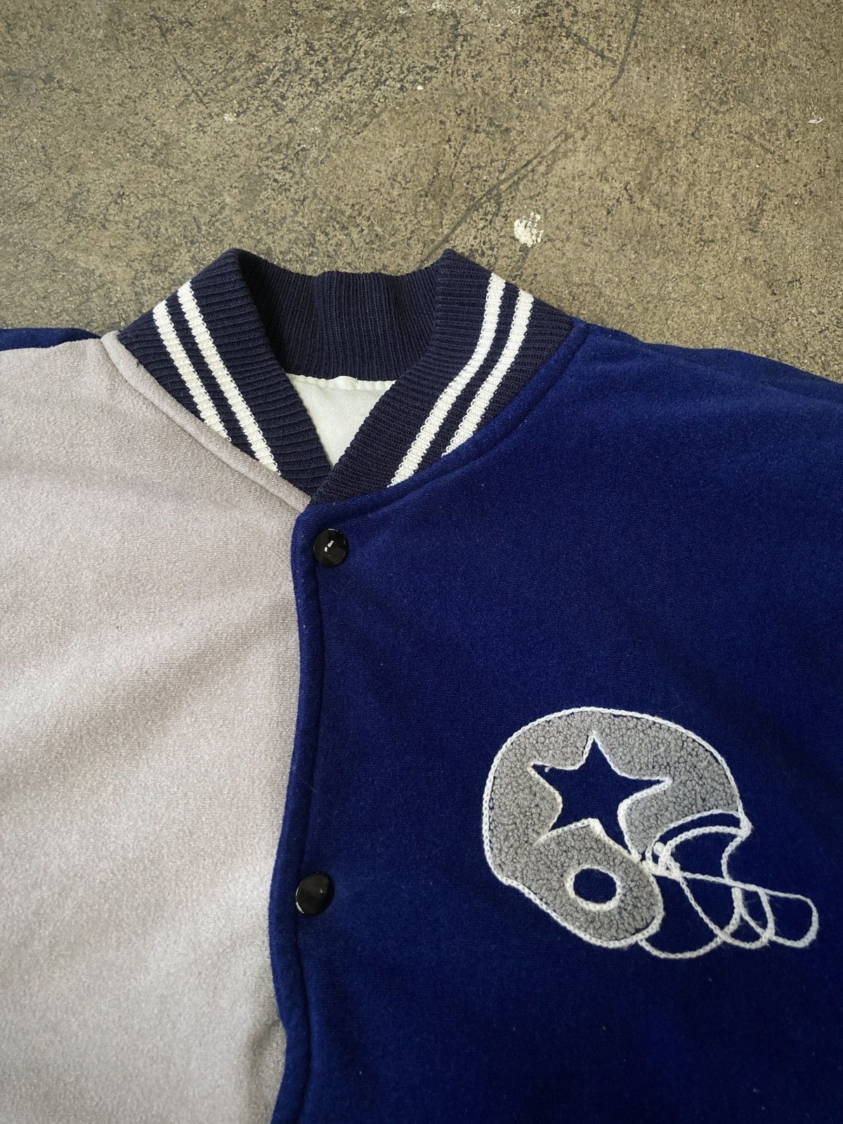 NFL × Vintage Vintage 90s Dallas Cowboys Bomber Jacket Size US L / EU 52-54 / 3 - 6 Thumbnail