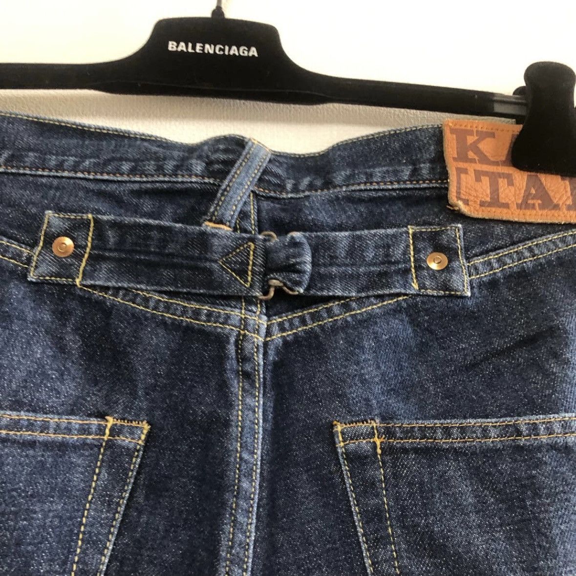 Kapital Kapital 12.5oz Mexican Tuxedo Bone Denim Pants Size US 30 / EU 46 - 4 Thumbnail