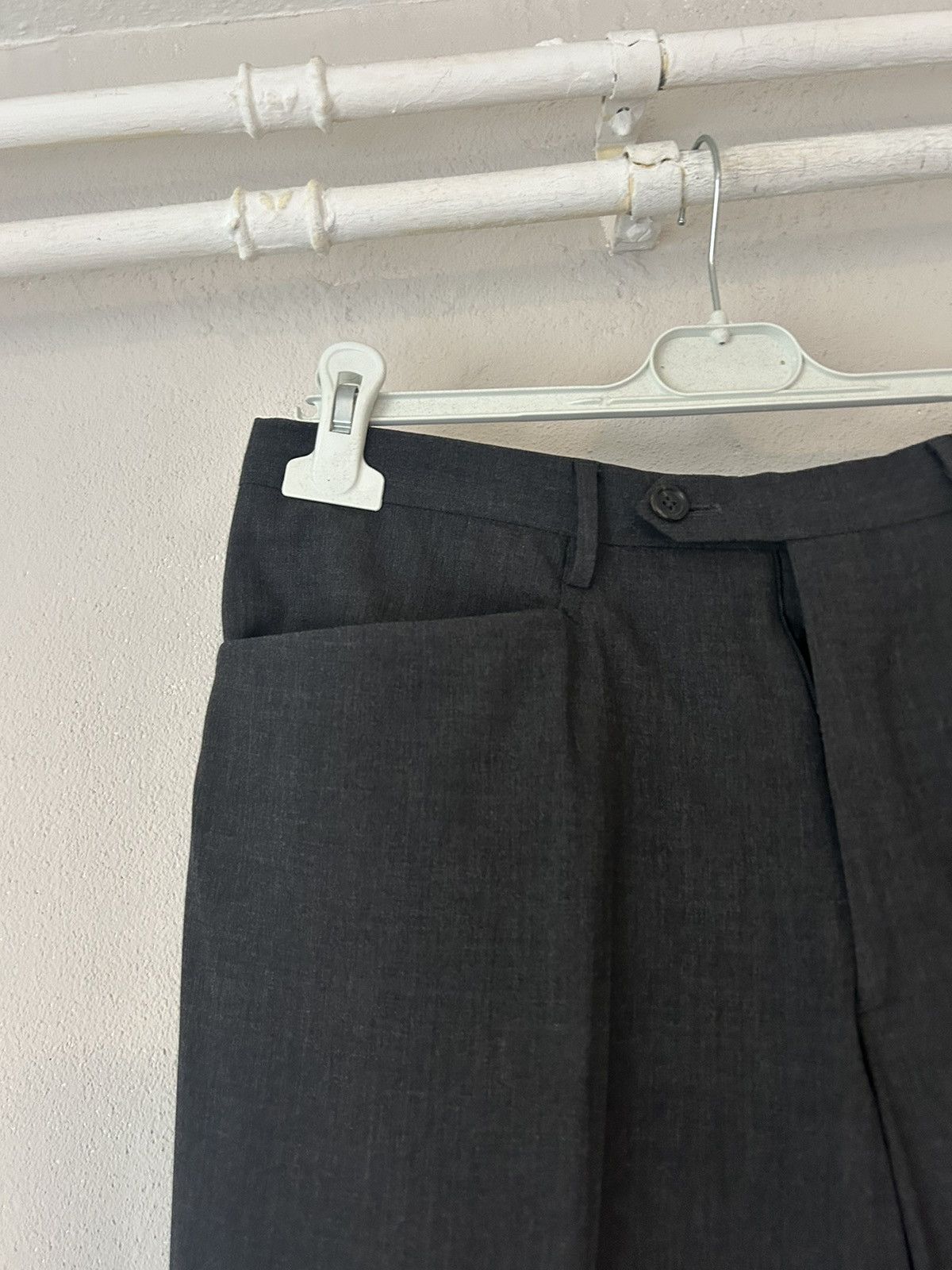 Prada Virgin Wool/Nylon Blend Pants Size US 32 / EU 48 - 2 Thumbnail