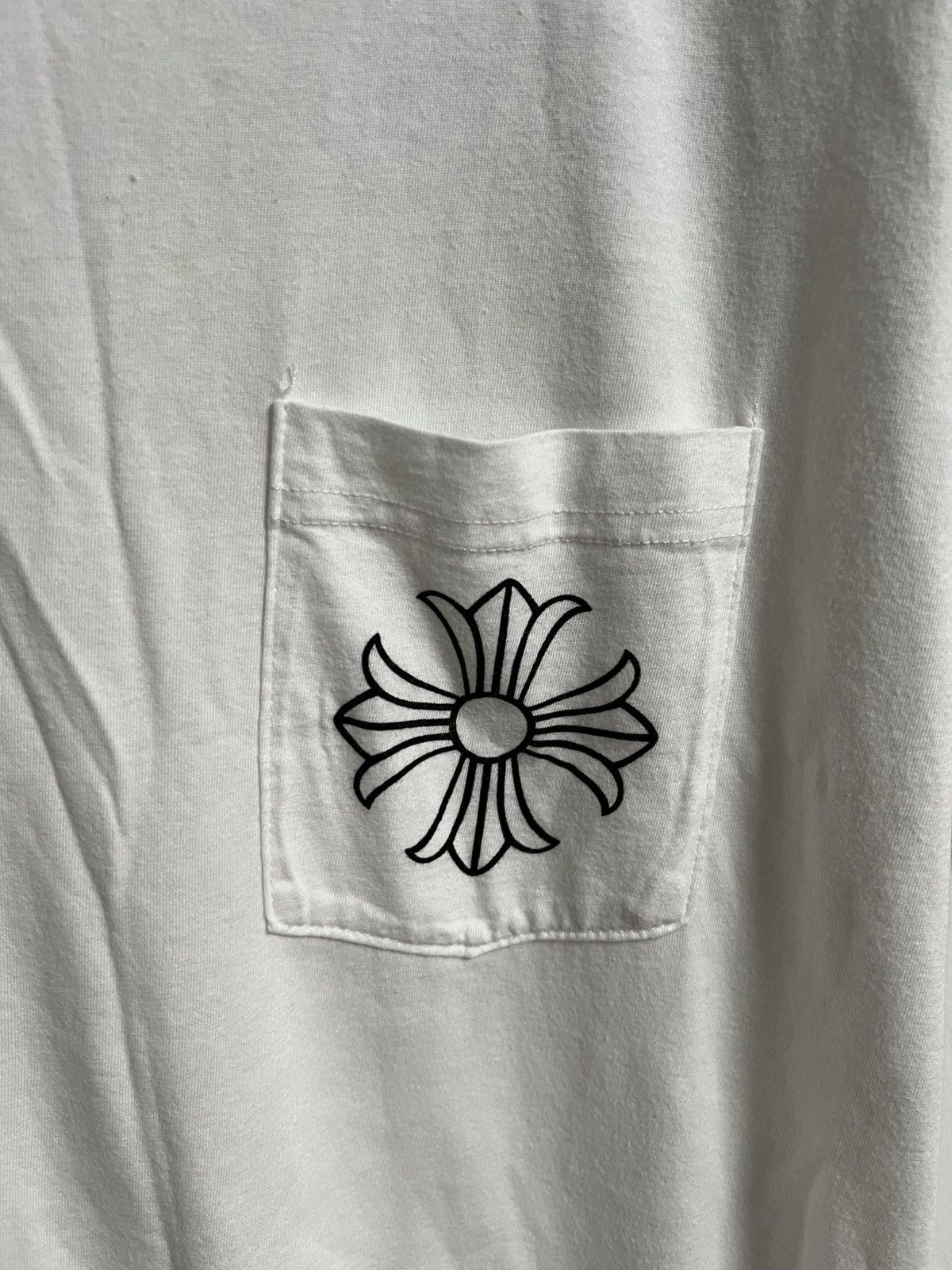 Chrome Hearts RARE! 2010s Chrome Hearts Box Logo Cross Tee Size US L / EU 52-54 / 3 - 4 Thumbnail