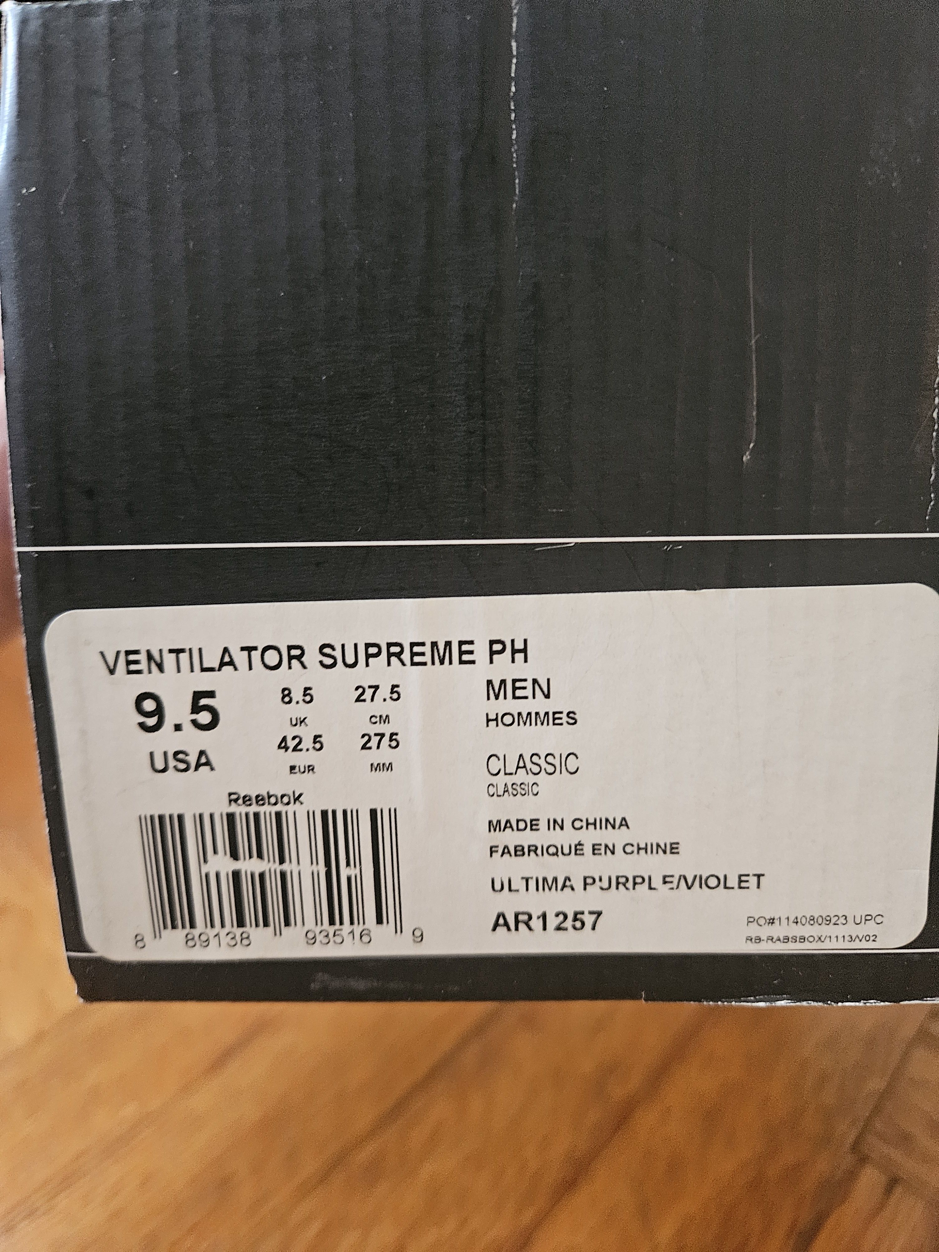 Reebok Cam'ron Ventilator Supreme Size US 9.5 / EU 42-43 - 7 Thumbnail