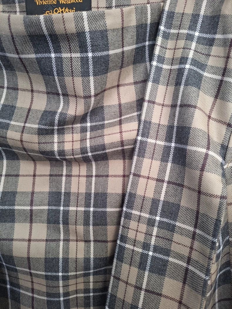 Other Vivienne Westwood Classic plaid shawl coat Size S / US 4 / IT 40 - 2 Thumbnail