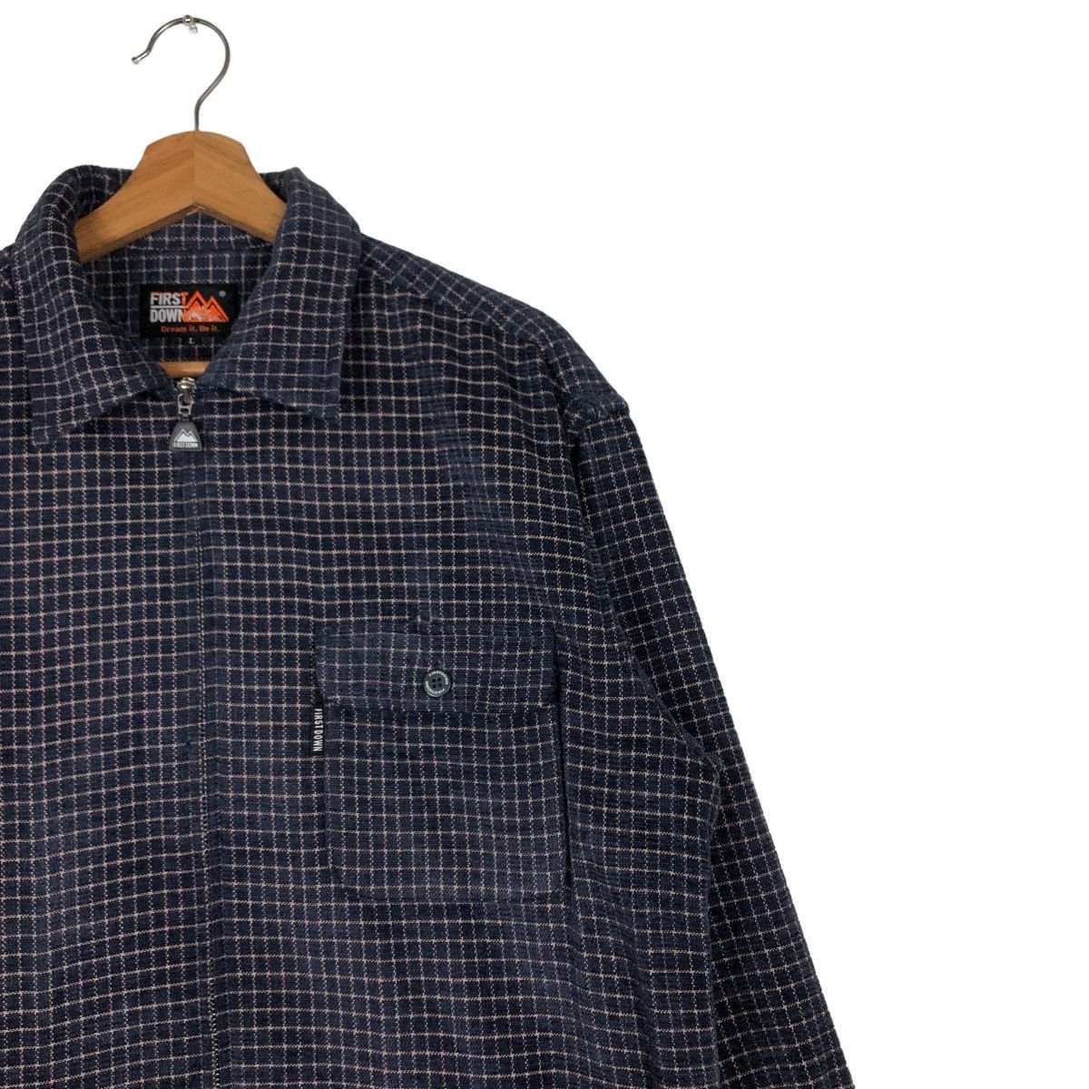 Japanese Brand 🔥Vintage Chore Jacket Airwalk Tartan Design Issey Miyake Size US L / EU 52-54 / 3 - 6 Thumbnail