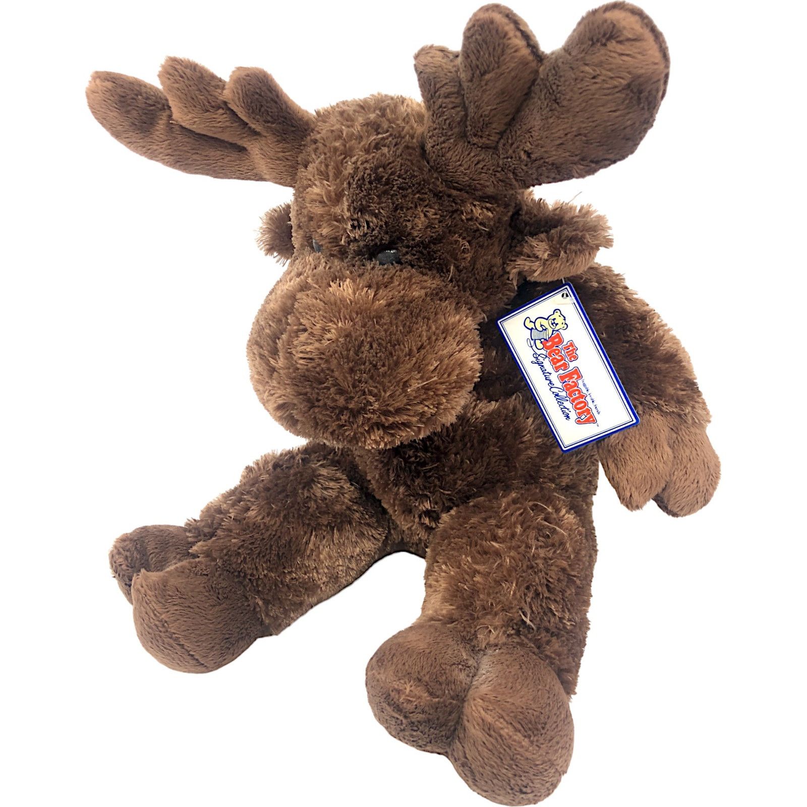 Other The Bear Factory 2007 Moose Stuffed Animal *New w/ Tags* Size ONE SIZE - 3 Thumbnail