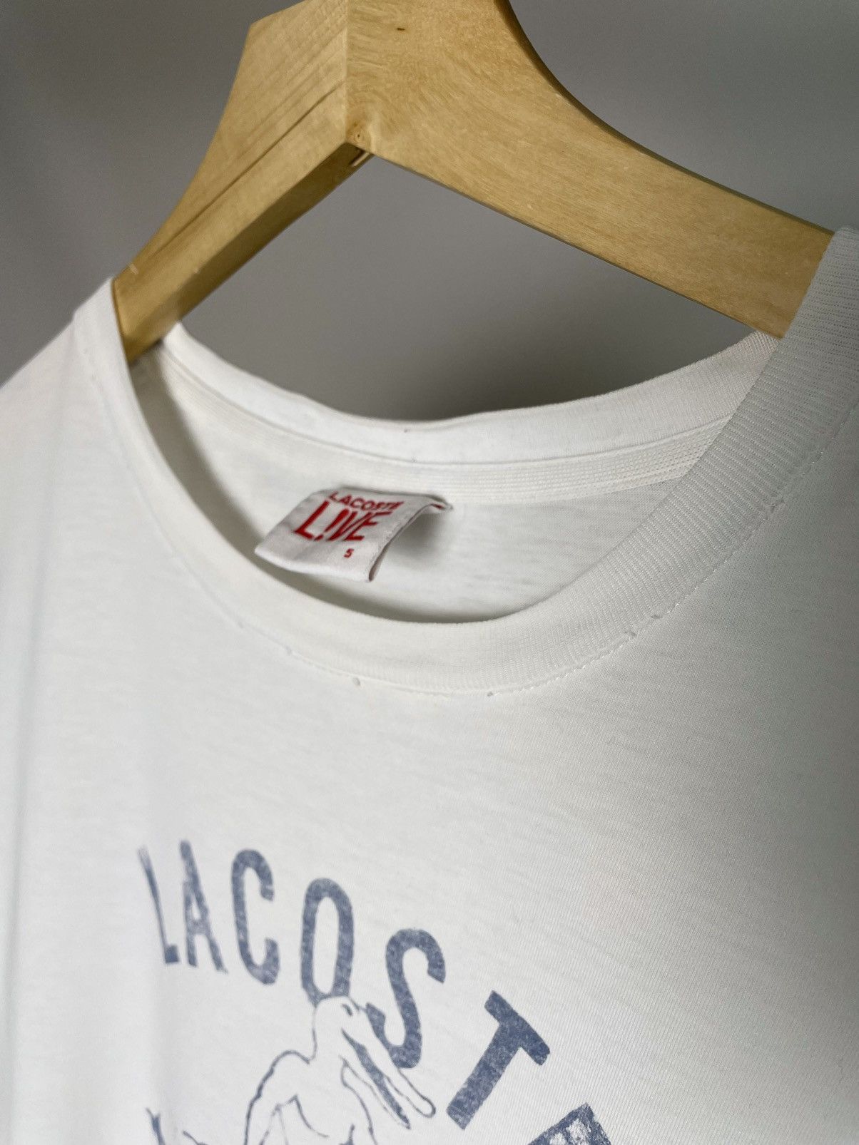 Lacoste Lacoste Live 🌊🇯🇵 Japanese vintage style surfing tee t shirt Size US L / EU 52-54 / 3 - 4 Thumbnail
