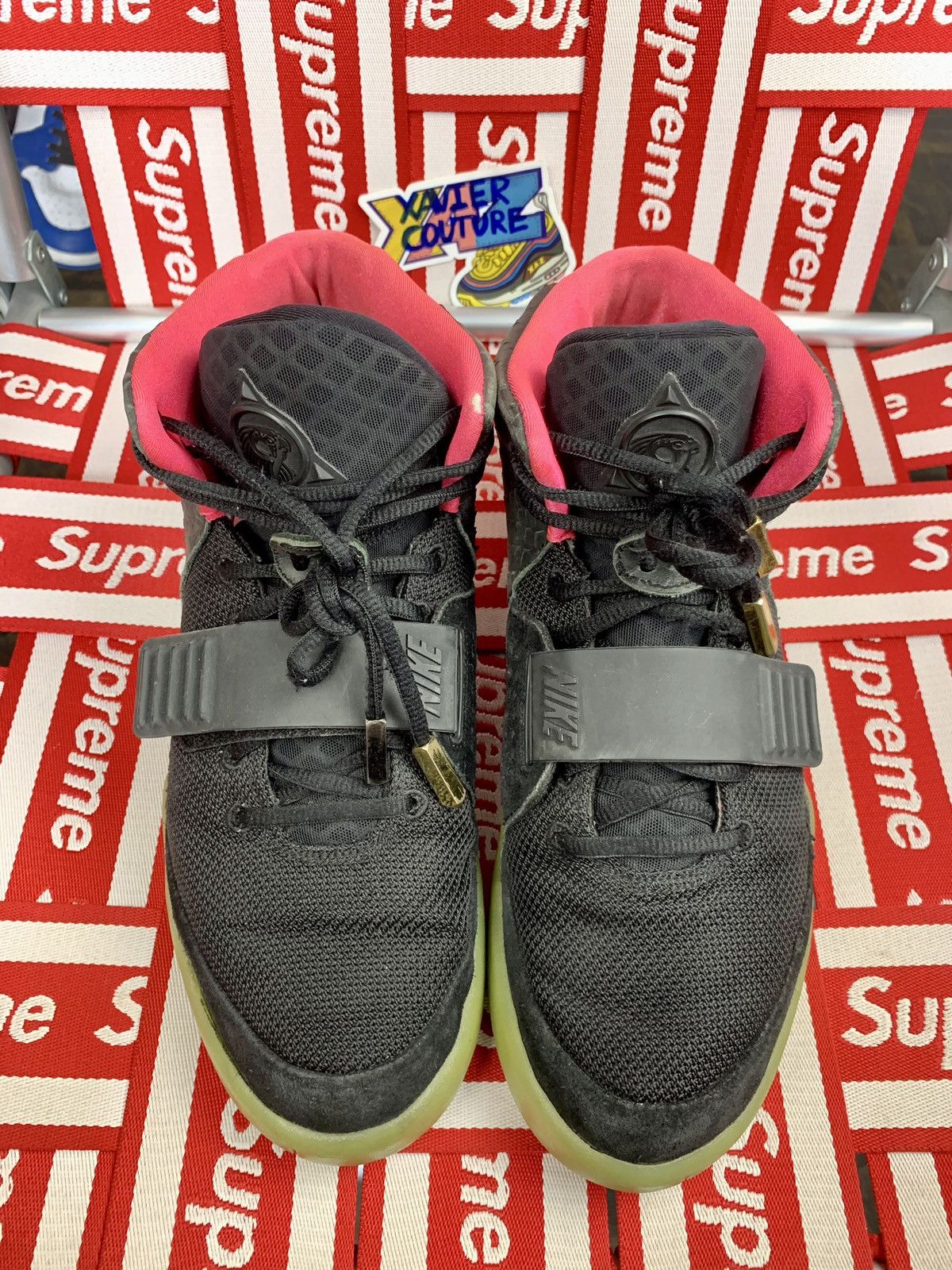 Nike × Yeezy Nike x Yeezy 2 Solar Red Size 10 Used Only Shoes Size US 10 / EU 43 - 3 Thumbnail