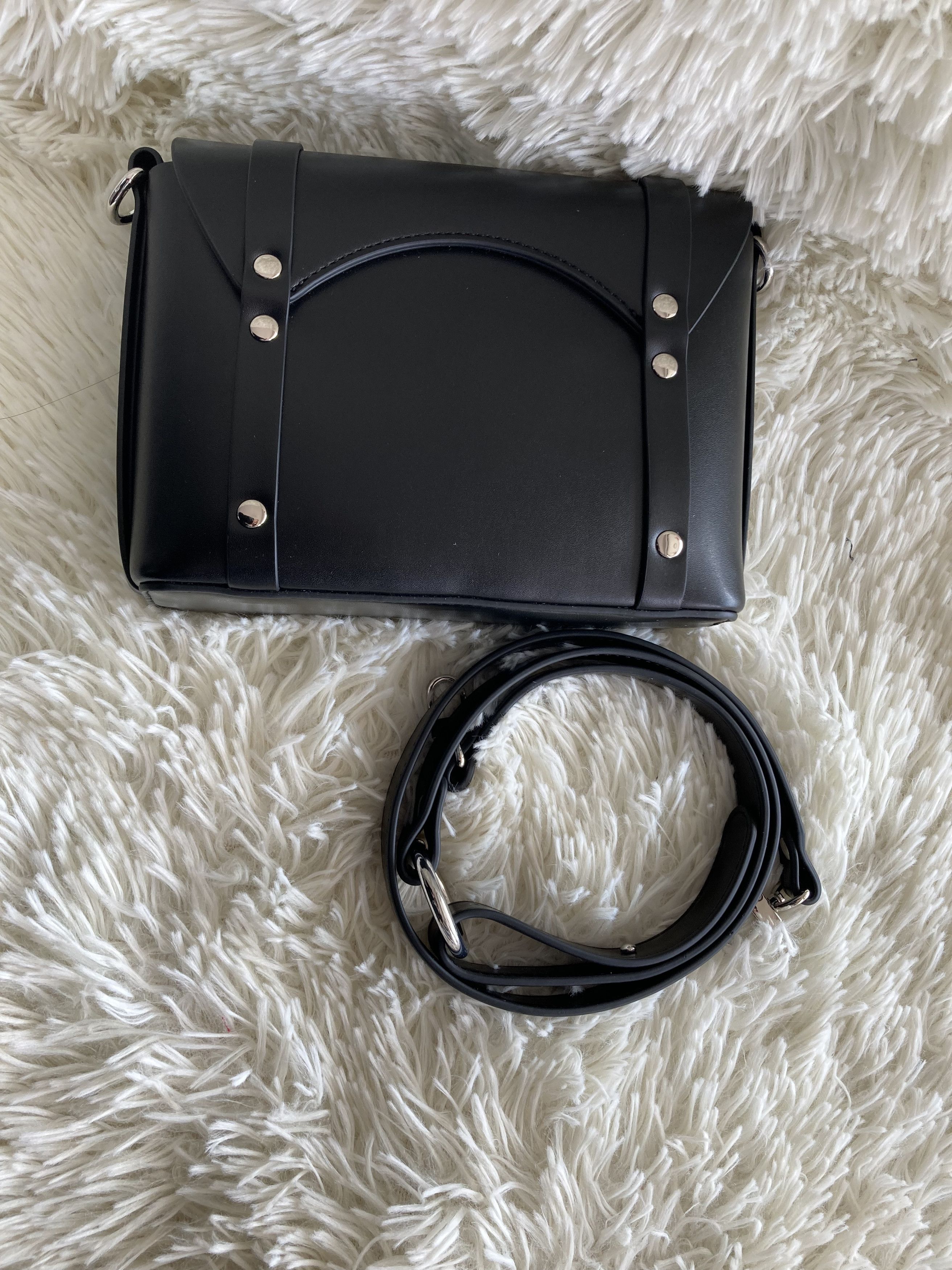 Vivienne Westwood ❤Vivienne Westwood Black Kim Messenger Bag Size ONE SIZE - 6 Thumbnail
