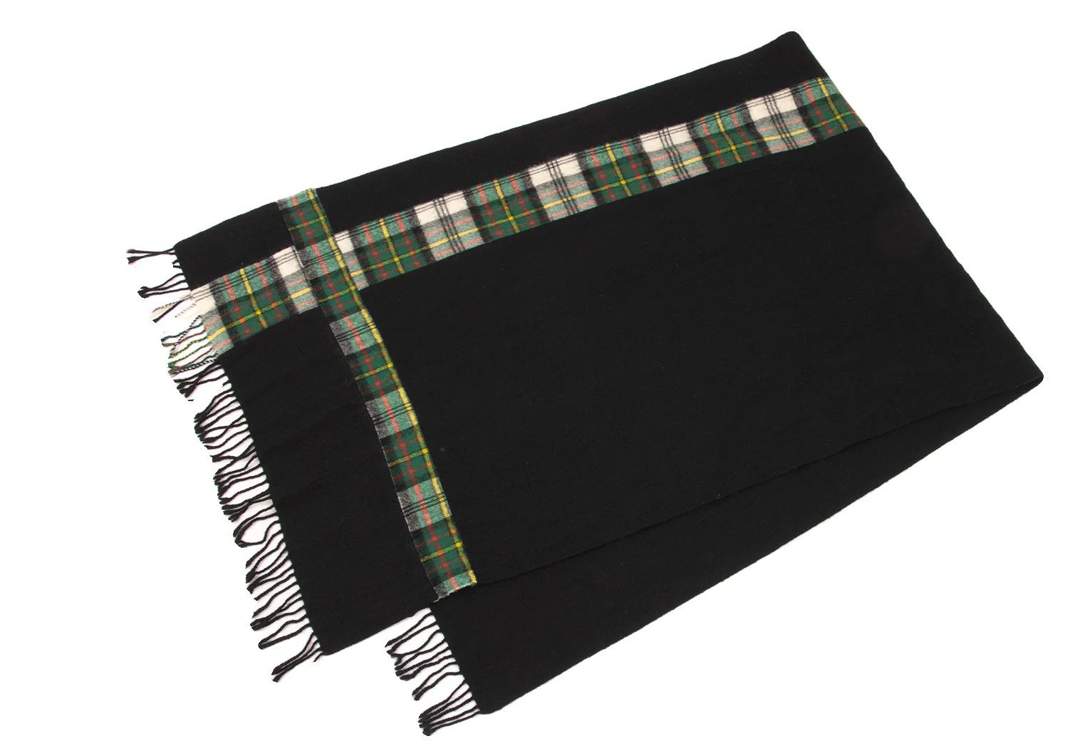 Yohji Yamamoto Yohji Yamamoto Wool Tartan Check Stole Size ONE SIZE - 5 Thumbnail
