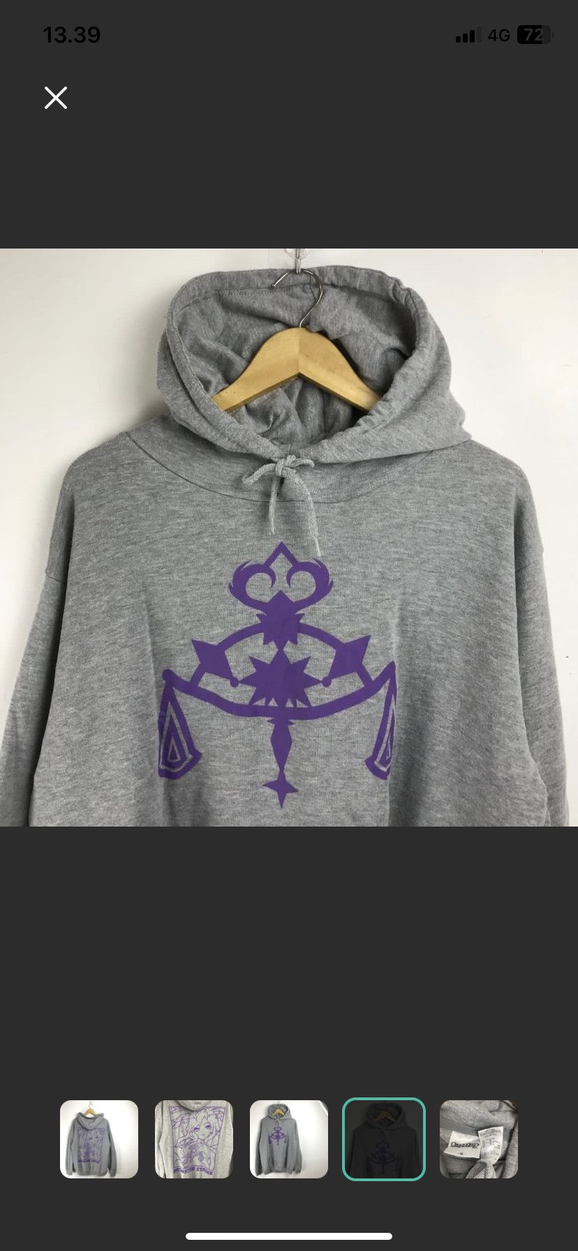 Japanese Brand monster strike anime hoodie Size US L / EU 52-54 / 3 - 4 Thumbnail