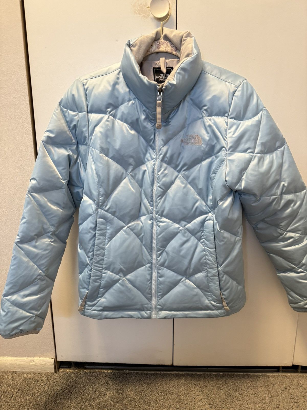 The North Face The North Face Puffer 550 Down Jacket Womens Ice,Size M Size M / US 6-8 / IT 42-44 - 2 Thumbnail