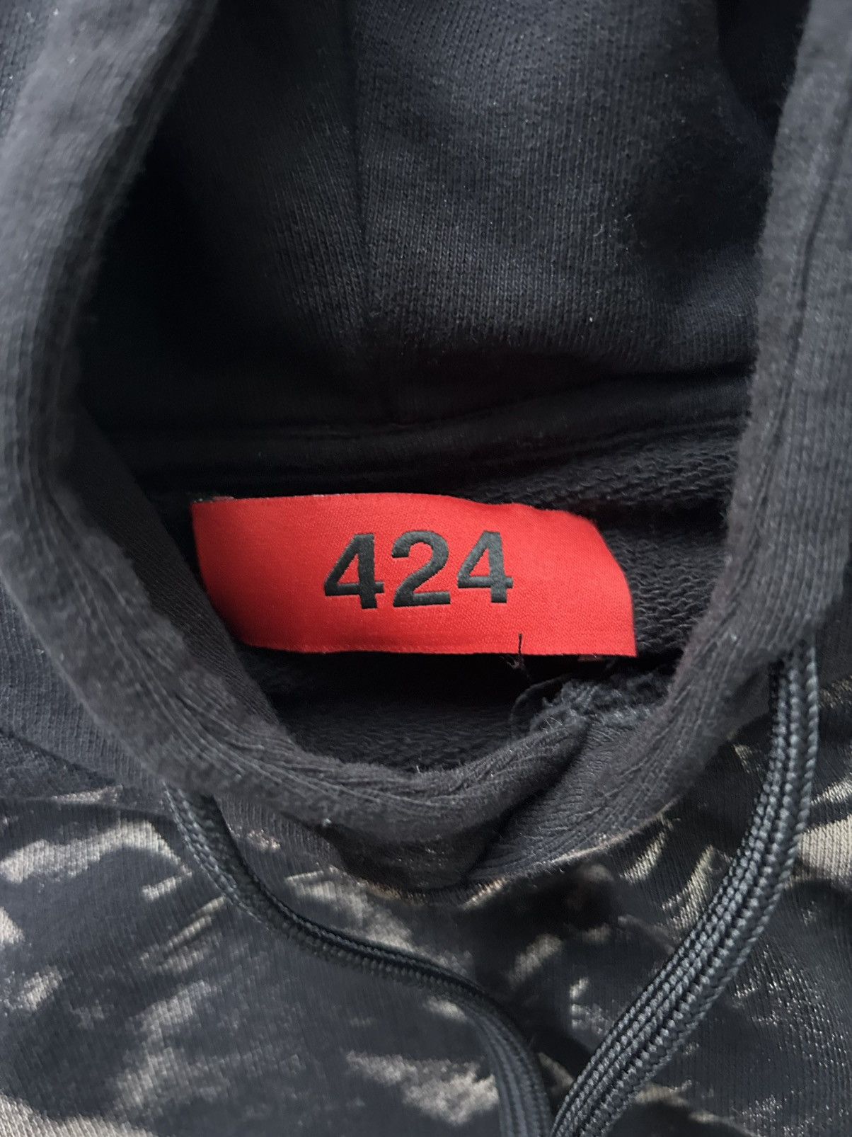 424 424 black sample hoodie Size US L / EU 52-54 / 3 - 2 Thumbnail