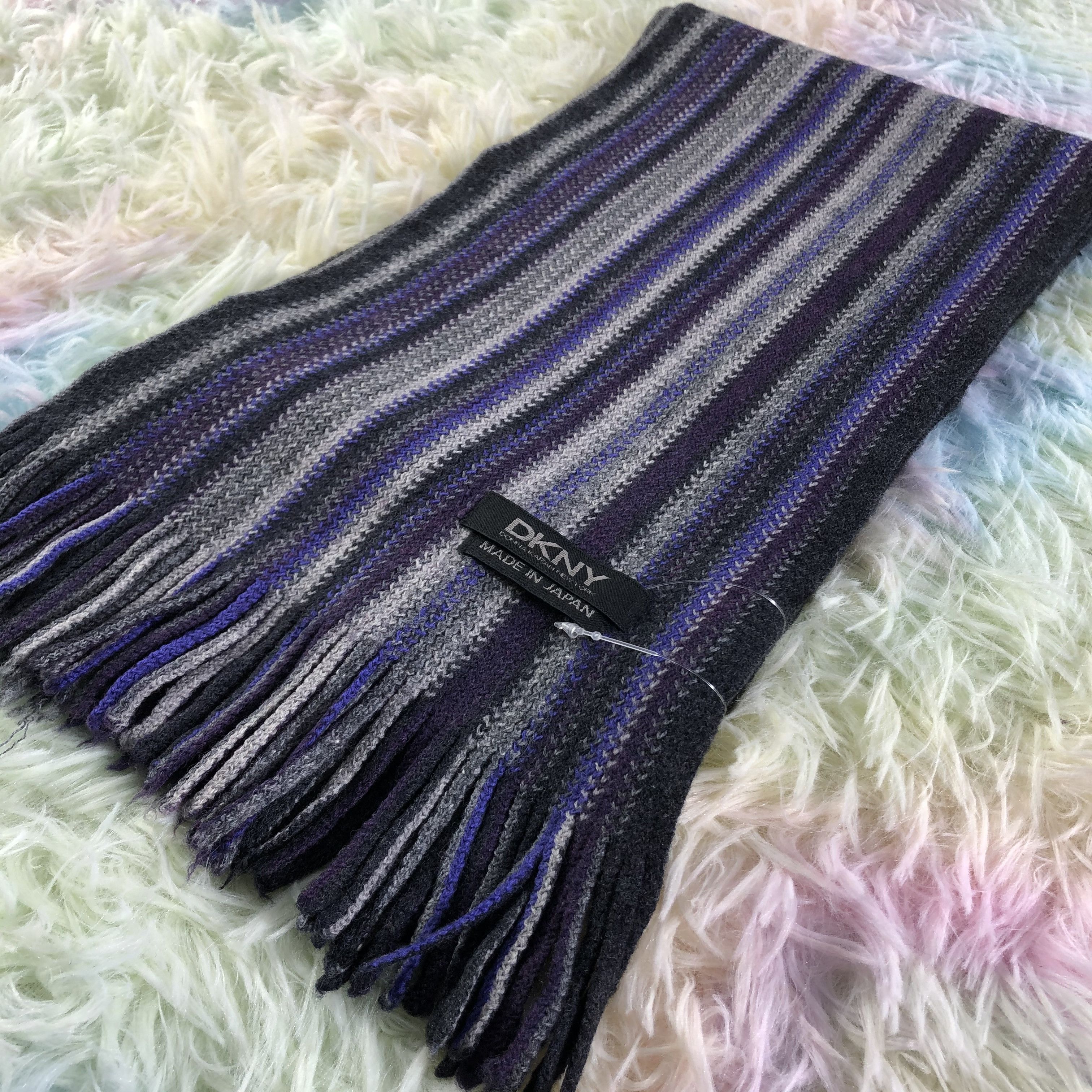DKNY × Vintage DKNY Scarf / Muffler / Neckwear - KM319 Size ONE SIZE - 4 Thumbnail