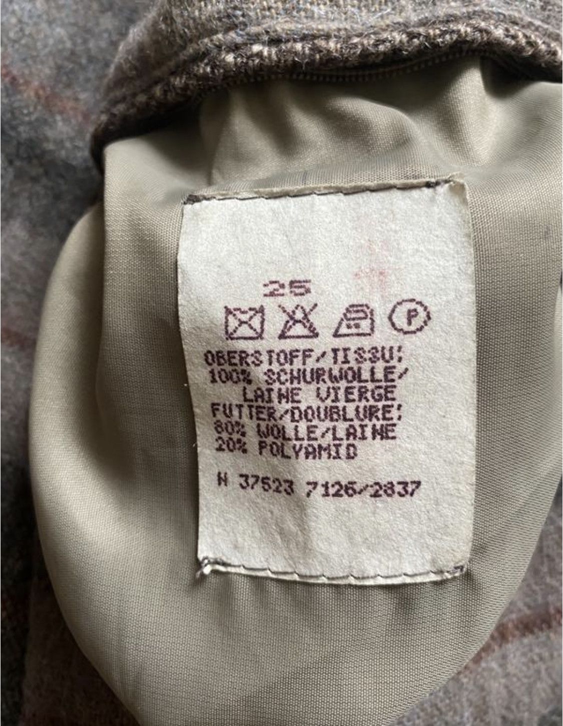 Vintage Very Rare Vintage 60s Wool Jacket Size US L / EU 52-54 / 3 - 9 Thumbnail
