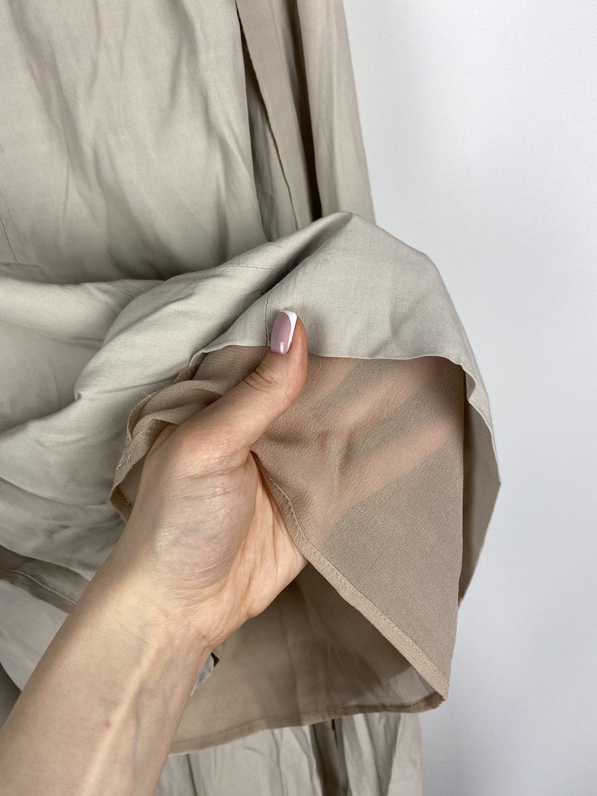 Maison Margiela Maison Martin Margiela ladies viscose maxi skirt size 40 / L Size 27" / US 4 / IT 40 - 15 Thumbnail