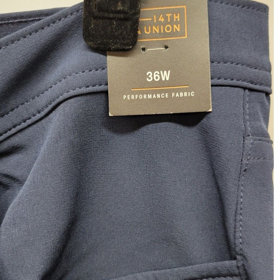 14th & Union 14th & Union Slim Fit 5-Pocket Performance Pants Size 36 Size US 36 / EU 52 - 3 Thumbnail