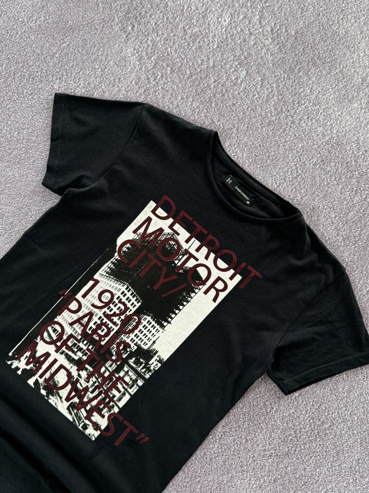 Dsquared2 Y2K Dsquared 2 Glamour Printed 00s Top T-Shirt Size M / US 6-8 / IT 42-44 - 8 Thumbnail