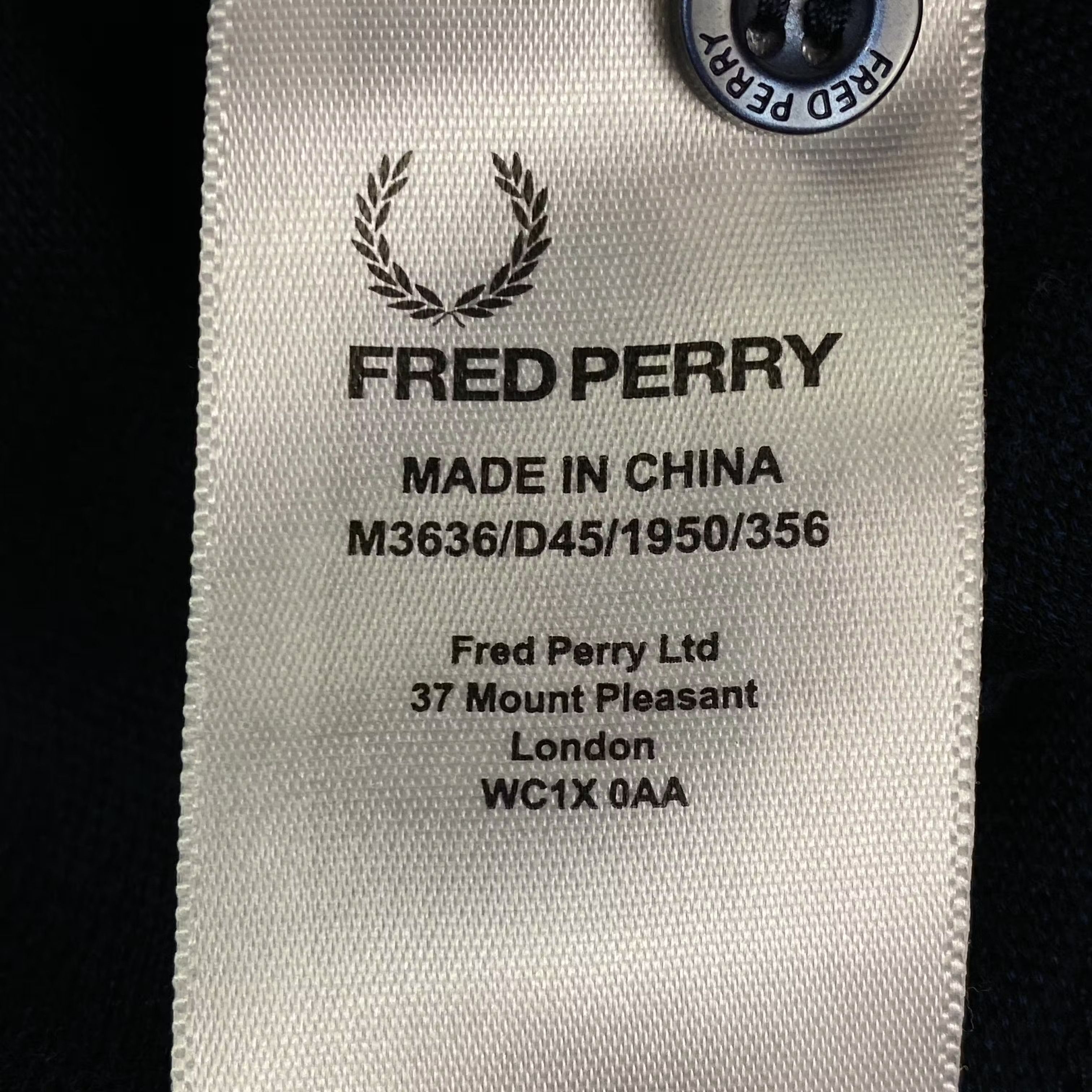 Fred Perry × Vintage Mens Polo Long Sleeve Sweatshirt Fred Perry Size S Size US S / EU 44-46 / 1 - 5 Thumbnail