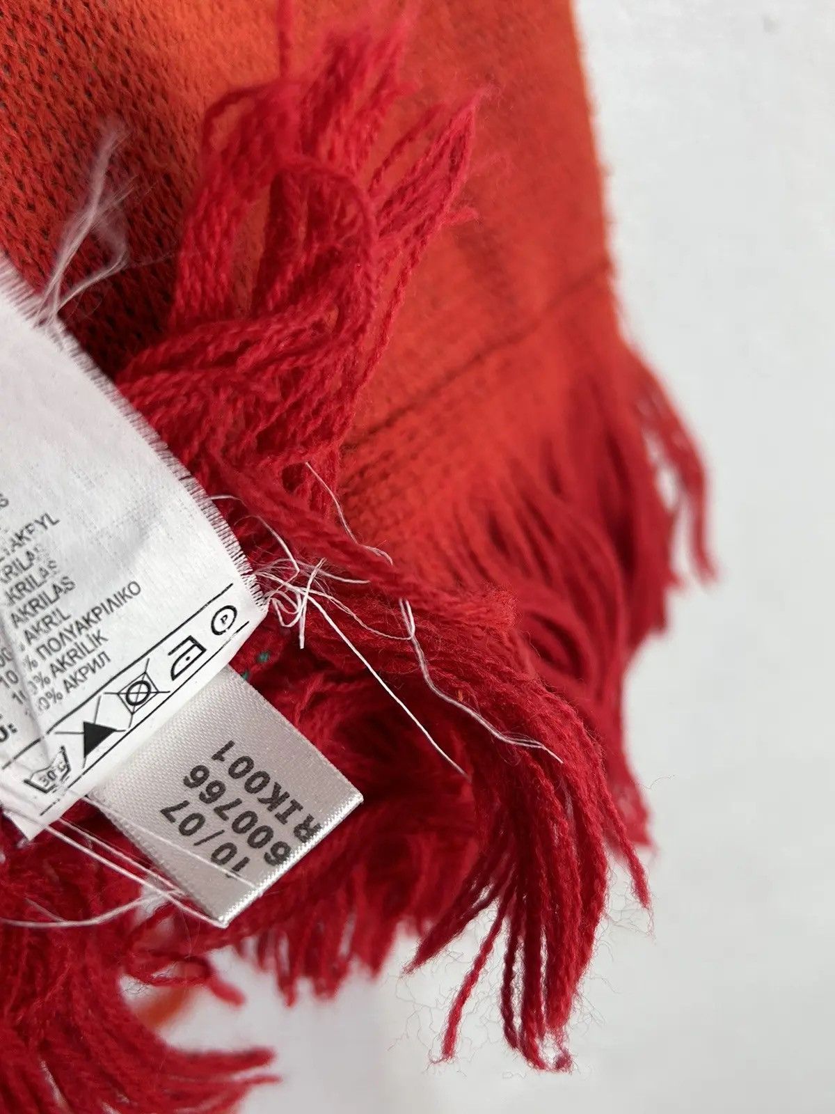 Adidas 00s Vintage Liverpool FC x Adidas 2007 Rare Muffler Scarf Size ONE SIZE - 6 Thumbnail