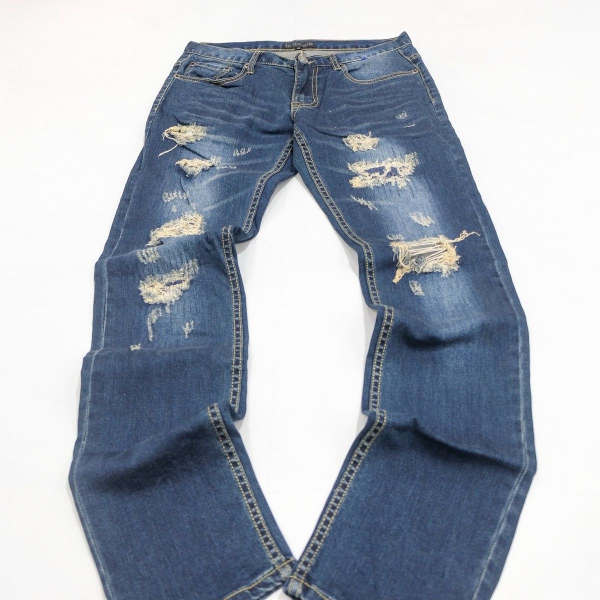 In The Attic In the attic distressed skinny jeans Size US 30 / EU 46 - 3 Thumbnail