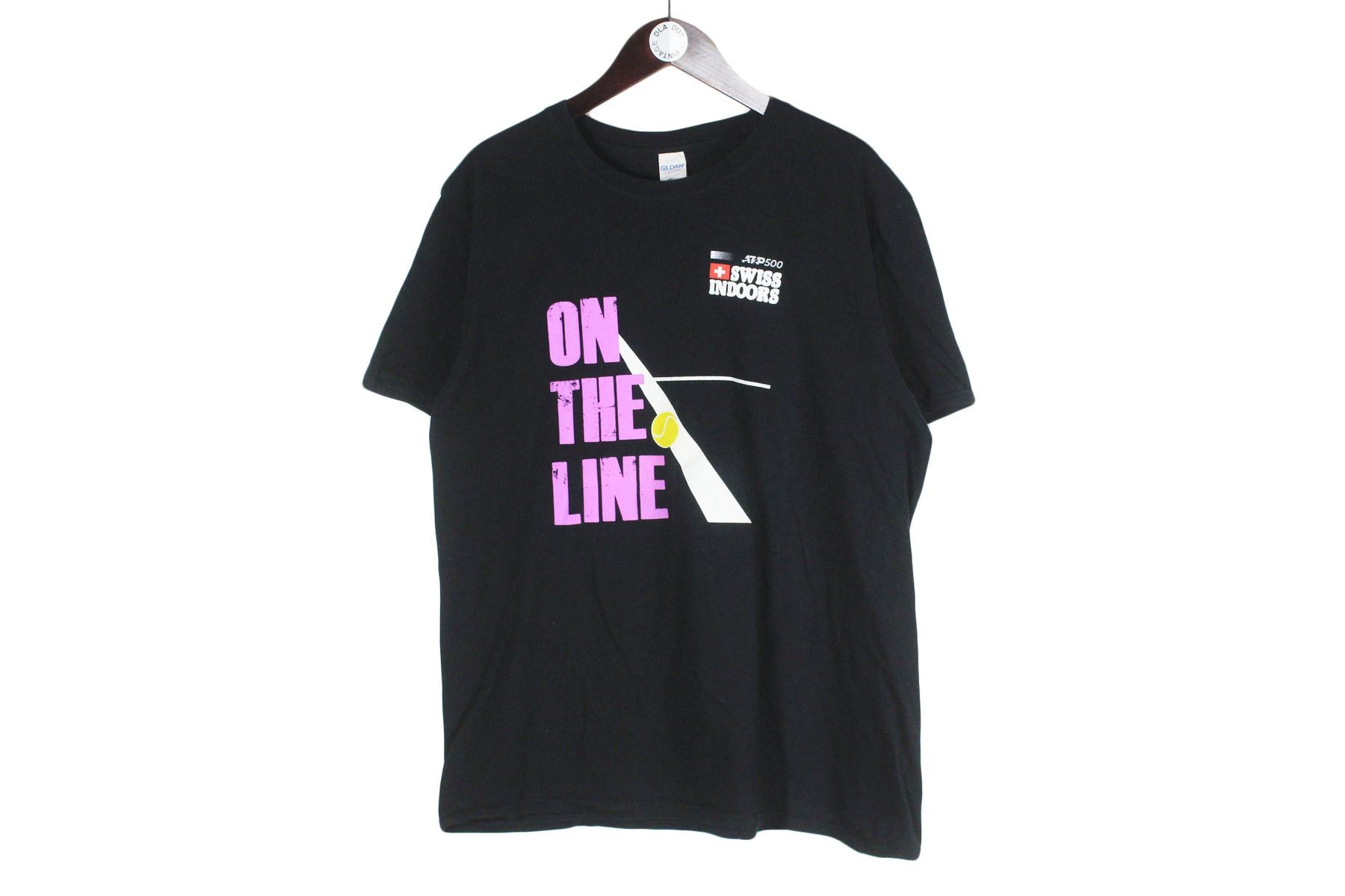 Other Swiss Indoors ATP 500 On The Line Tennis T-Shirt Size US XL / EU 56 / 4 - 1 Thumbnail