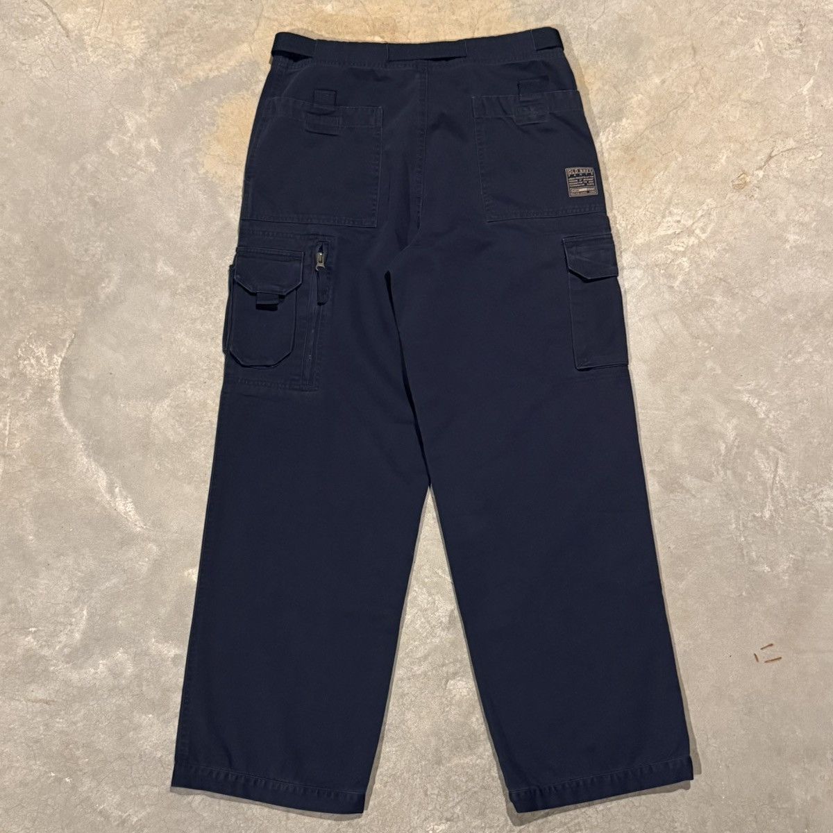 Vintage 2000s Faded Military Cargo Pocket Baggy Jeans ERD Grunge Y2K Size US 30 / EU 46 - 9 Thumbnail