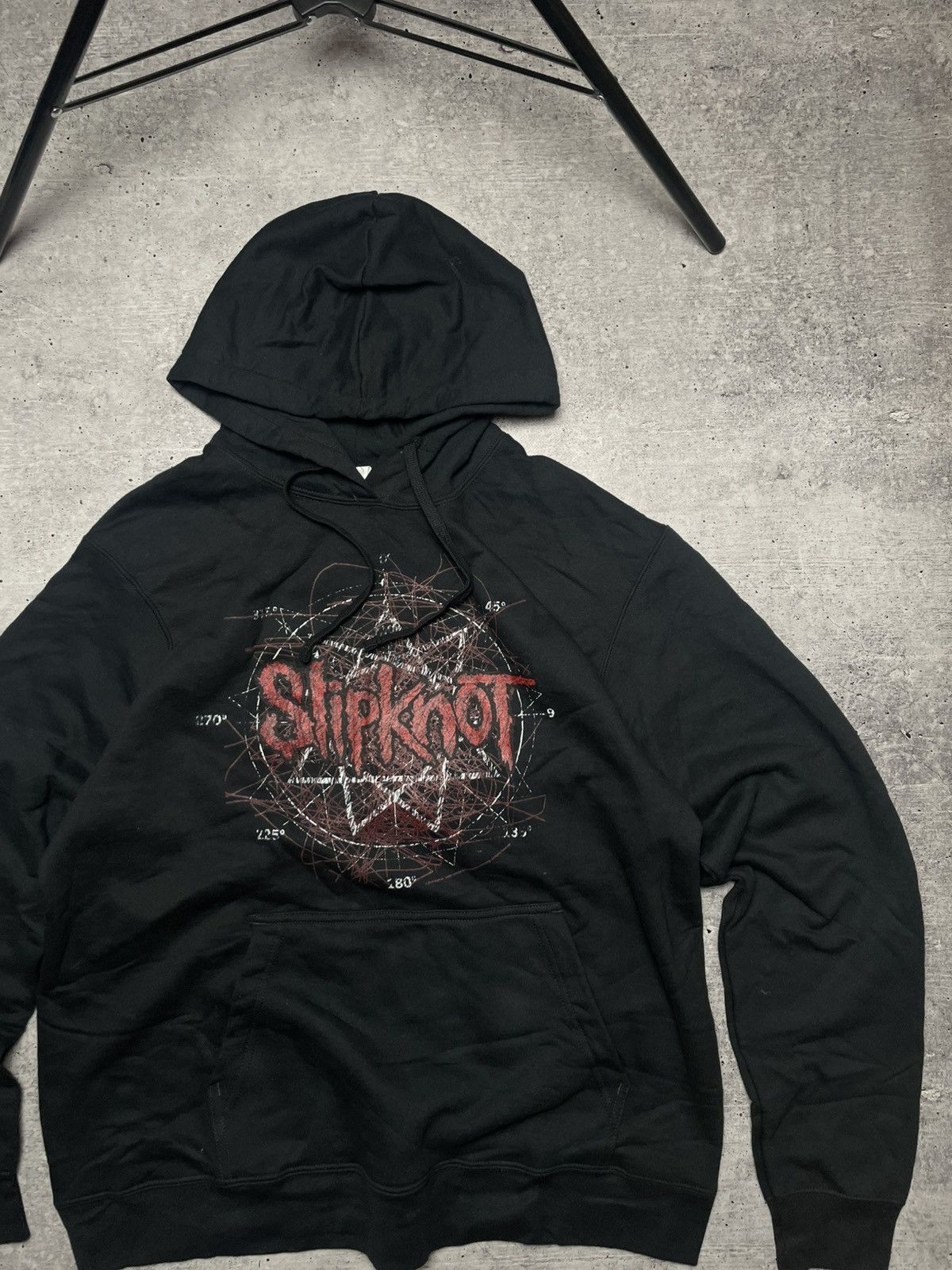 Band Tees × Slipknot × Vintage 🔥90’s VINTAGE SLIPKNOT WORLD TOUR HOODIE BIG LOGO 2019 ROCK🔥 Size US L / EU 52-54 / 3 - 3 Thumbnail