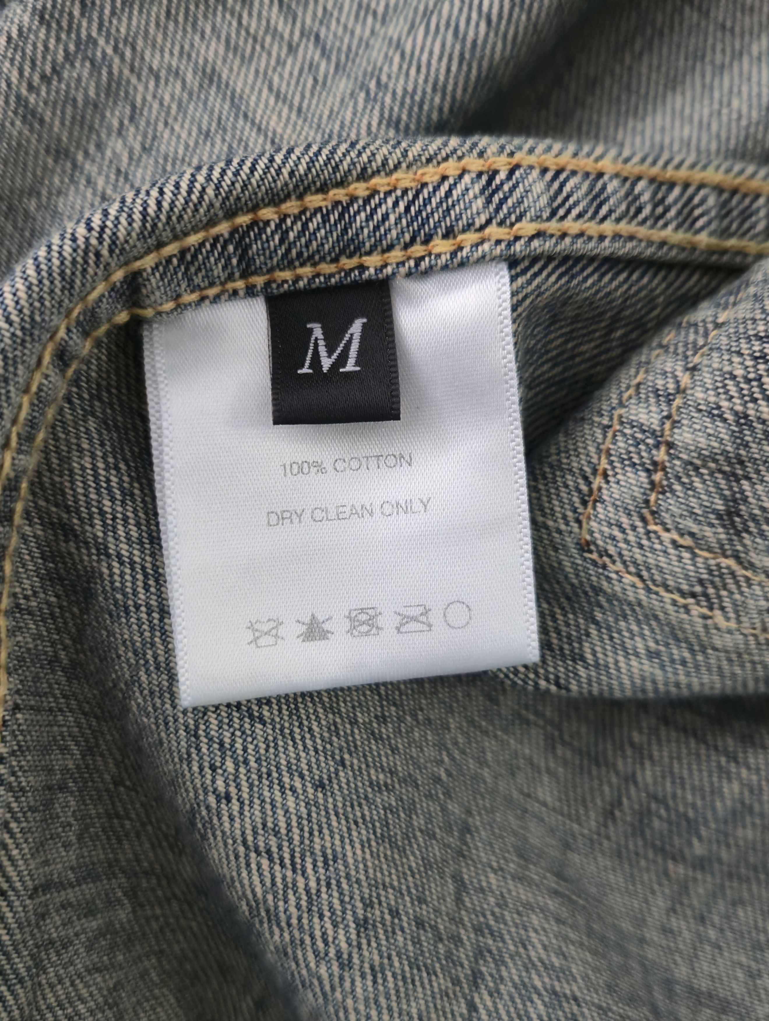 Enfants Riches Deprimes ERD Type Deux Distressed Denim Jacket - Size M Size US M / EU 48-50 / 2 - 4 Thumbnail
