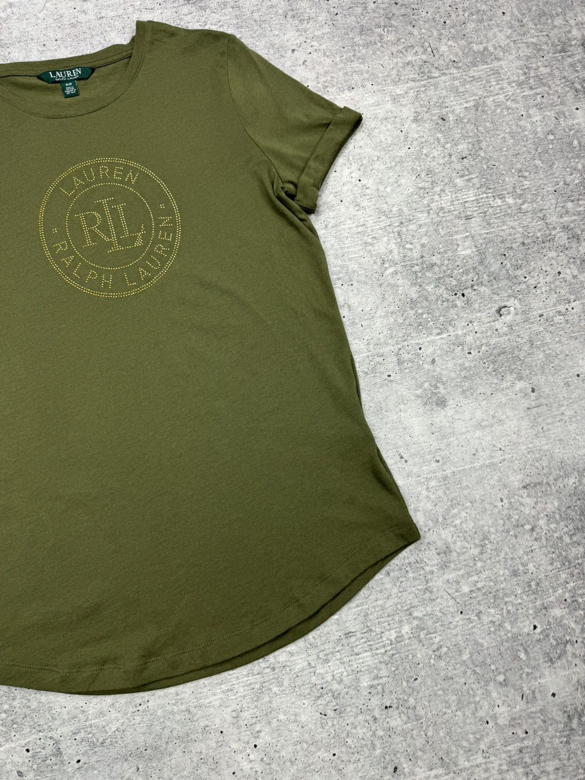 Polo Ralph Lauren × Vintage Vintage Lauren Ralph Lauren Women Big Logo Casual T-Shirt Size S / US 4 / IT 40 - 5 Thumbnail