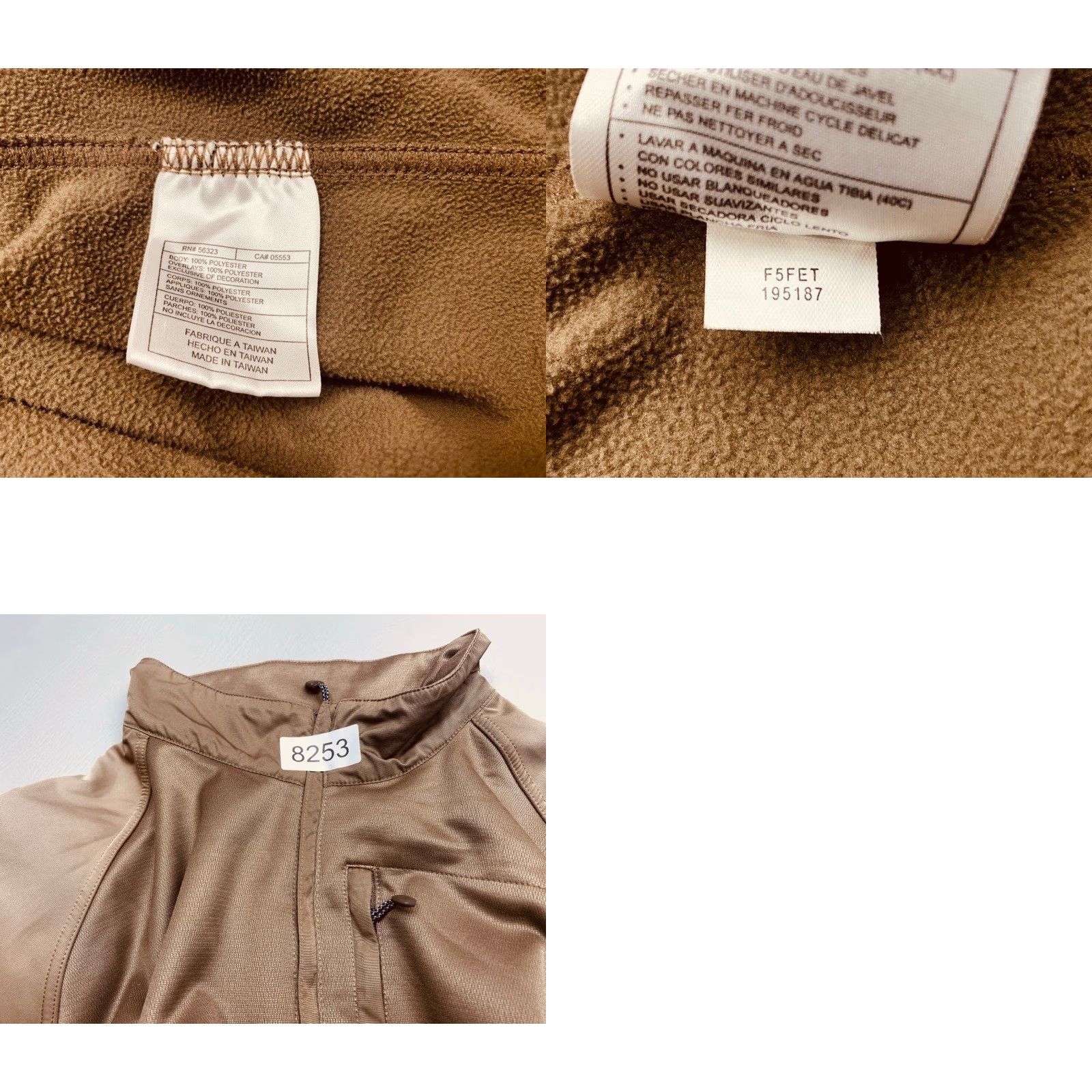 Nike VINTAGE Nike Golf Therma-Fit 1/2 Zip Fleece Pullover Mens XL Brown Chest Pocket 8253 Size US XL / EU 56 / 4 - 9 Thumbnail