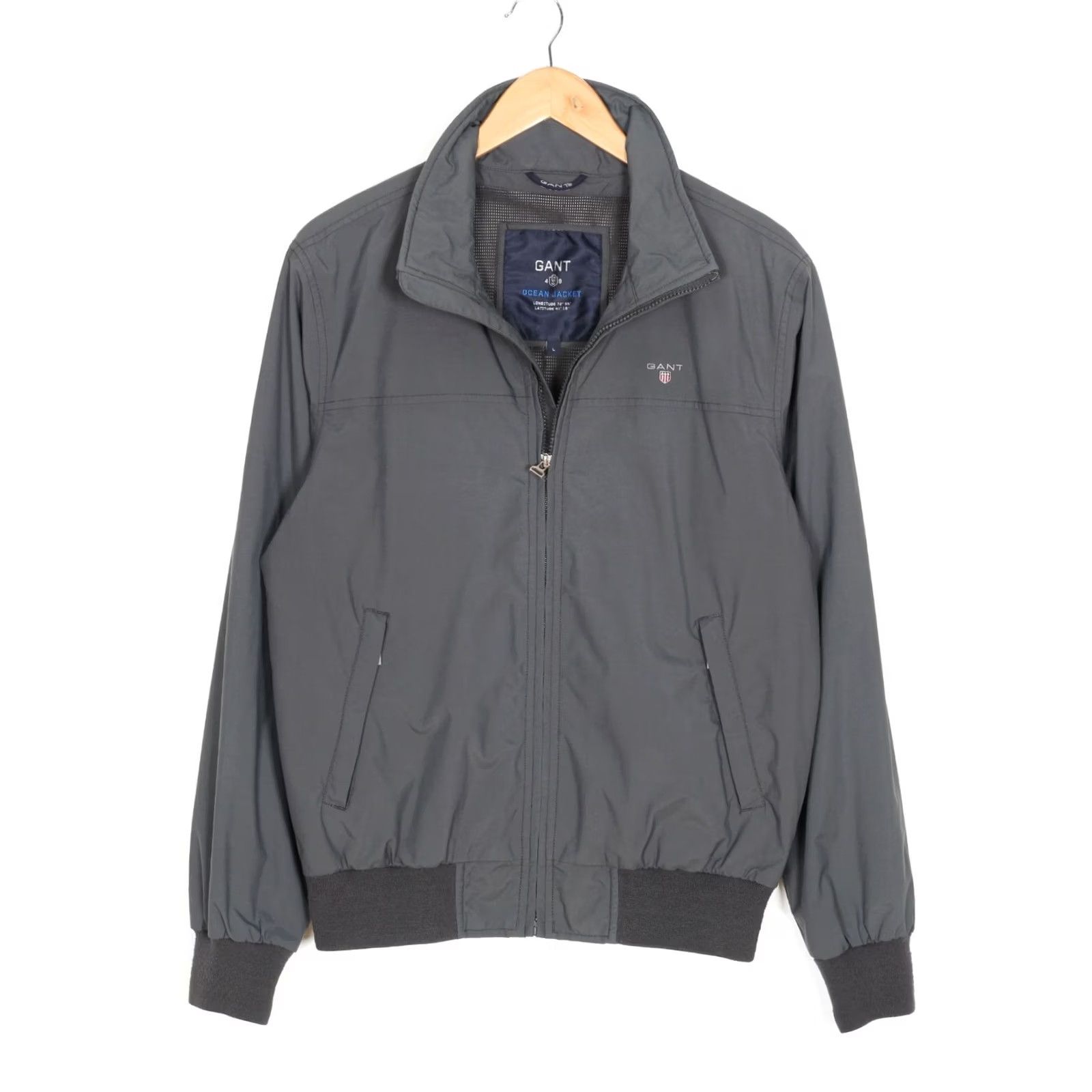 Gant GANT Ocean Bomber Jacket Men L MJ6140 Size US L / EU 52-54 / 3 - 2 Thumbnail