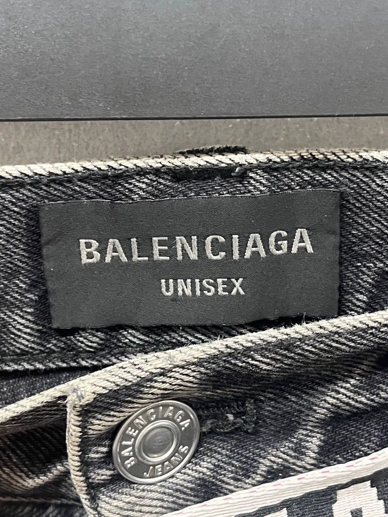 Balenciaga Balenciaga size S “Lost Tapes” Flared Washed Grey Tapered Size US 27 - 2 Thumbnail