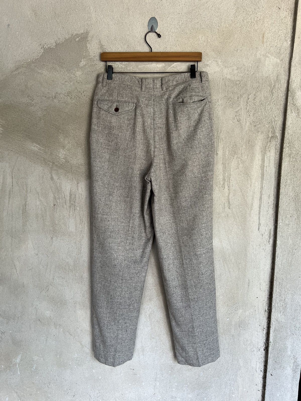 Alexander Julian Alexander Julian Wool Baggy Pant Size US 31 - 5 Thumbnail